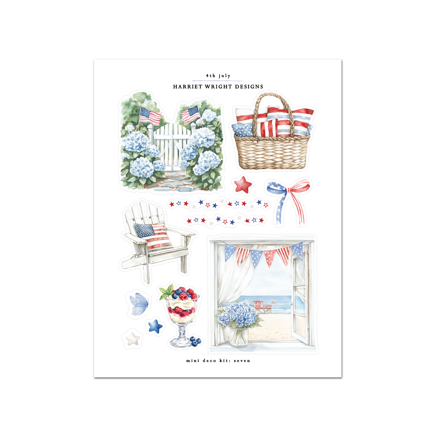 NEW: 4th July | Mini Decorative Kit