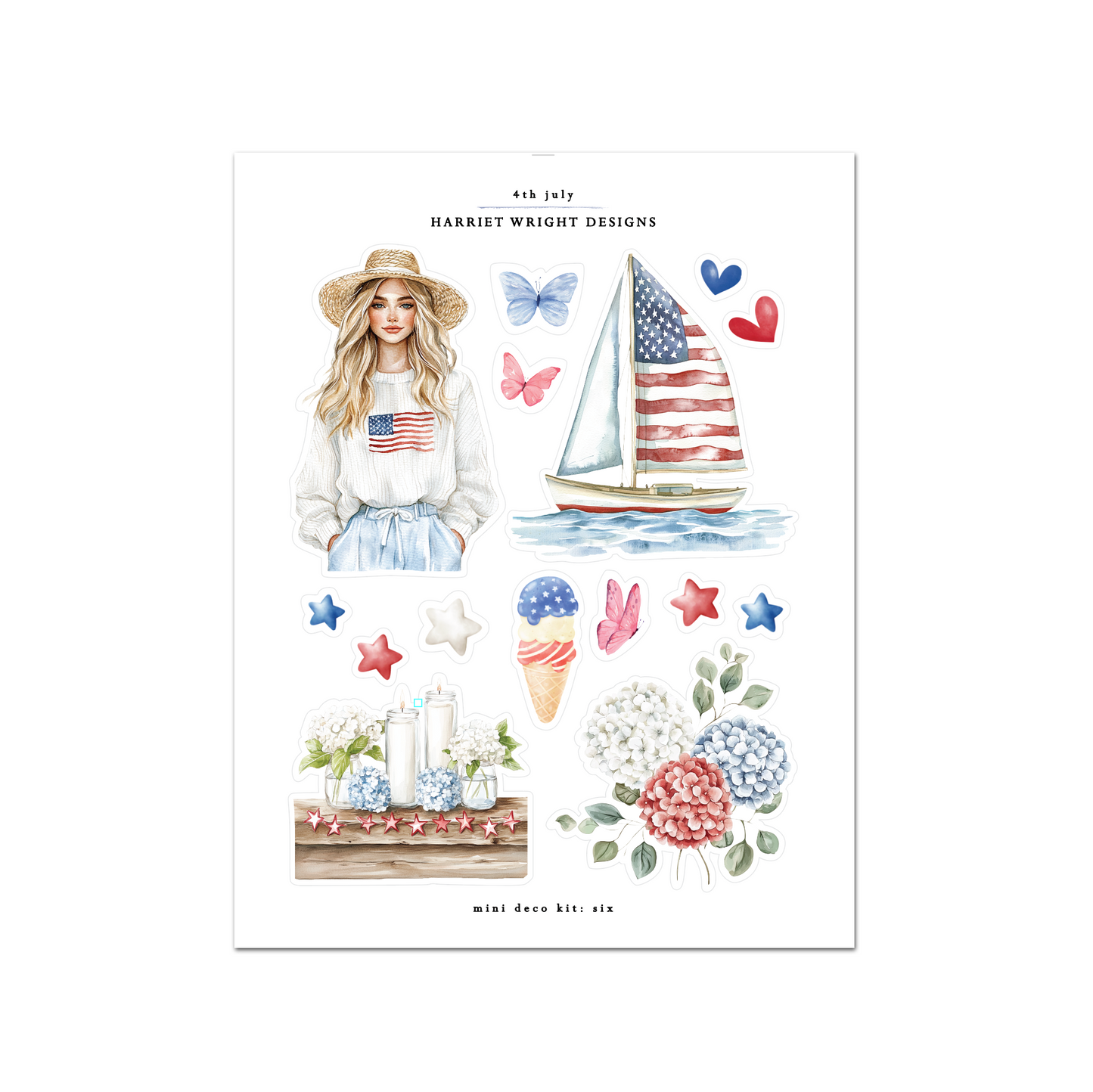 NEW: 4th July | Mini Decorative Kit
