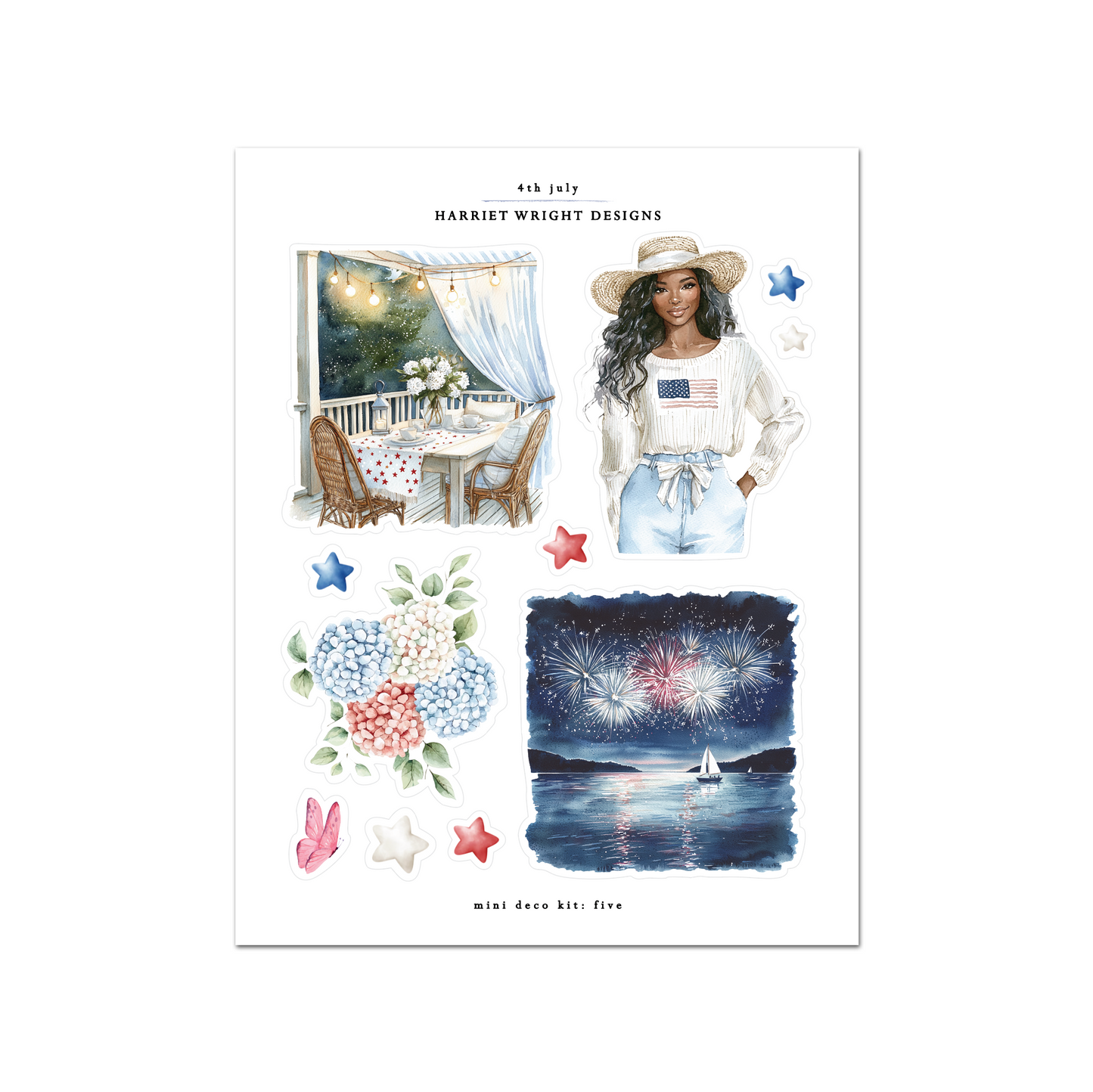 NEW: 4th July | Mini Decorative Kit