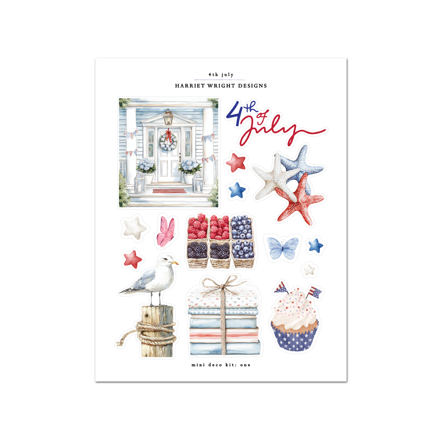 NEW: 4th July | Mini Decorative Kit