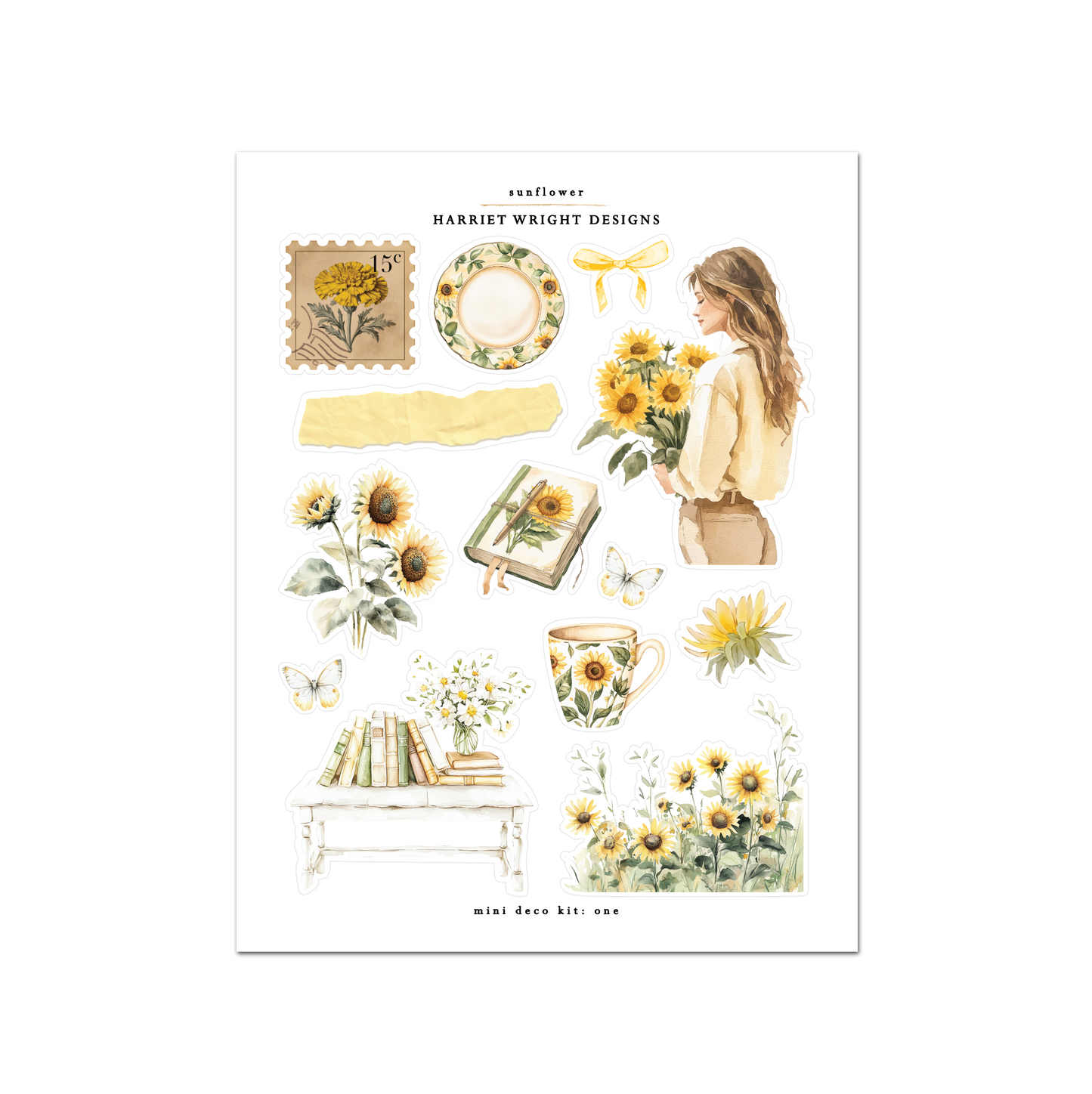 Sunflower | Mini Decorative Kit