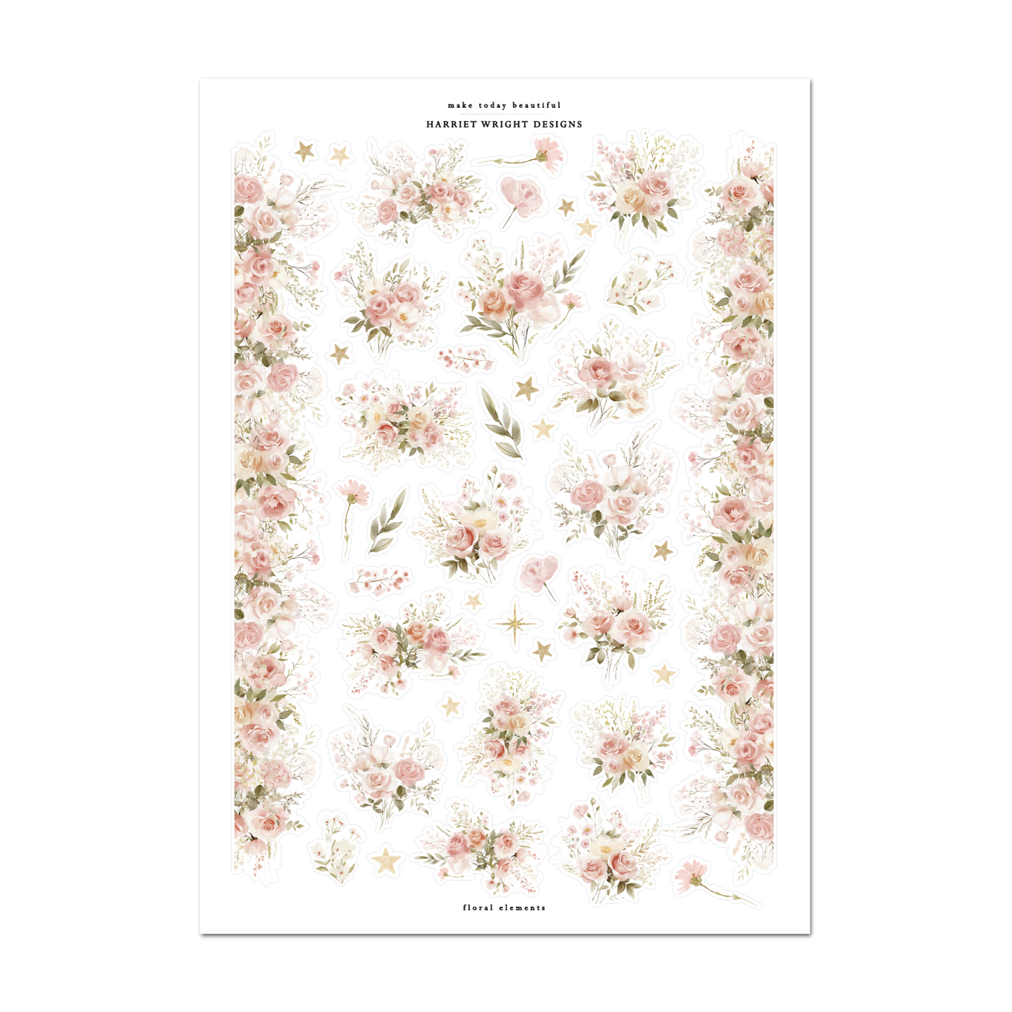 Make Today Beautiful | Floral Elements