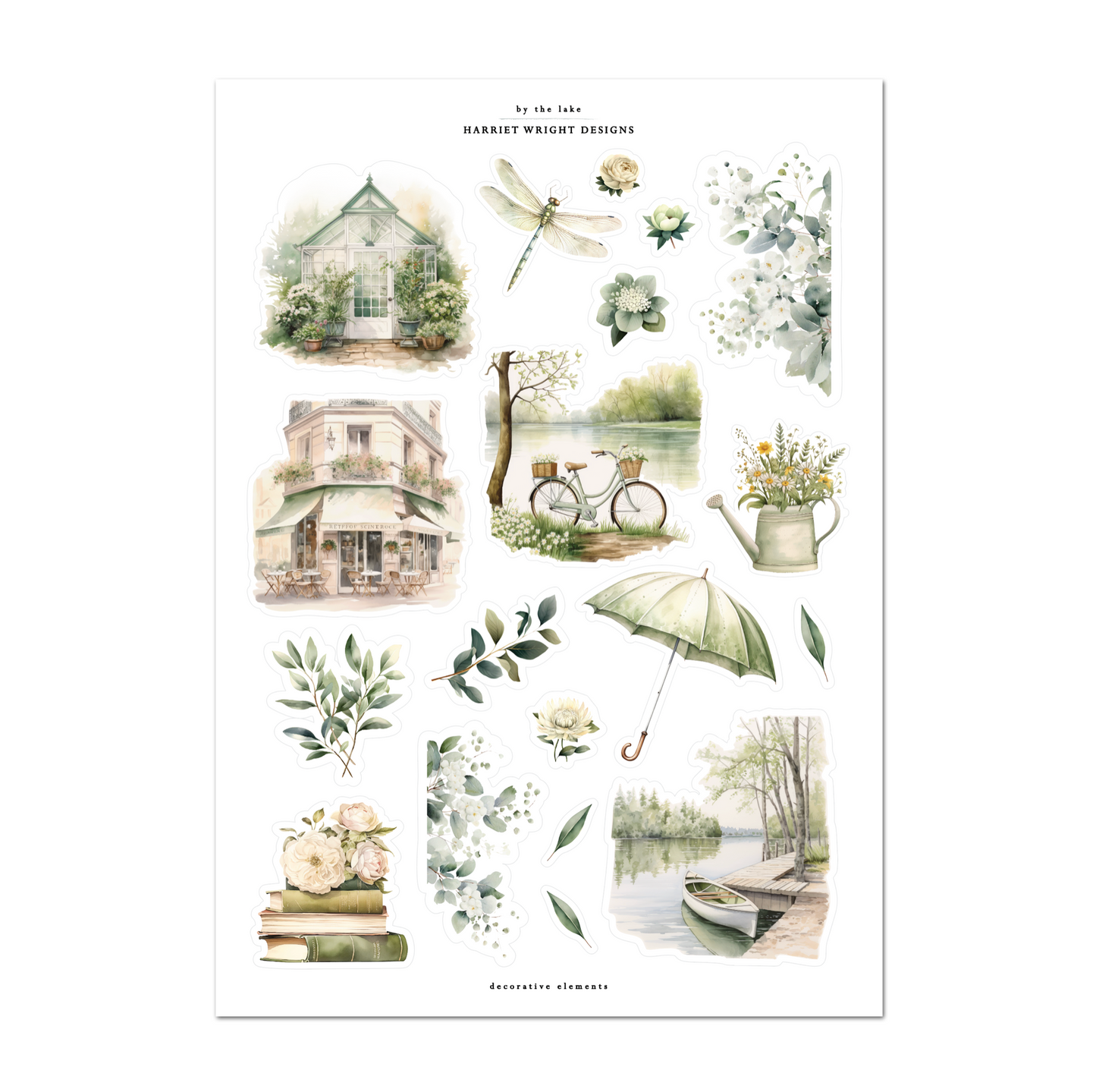 By the Lake | Decorative Elements