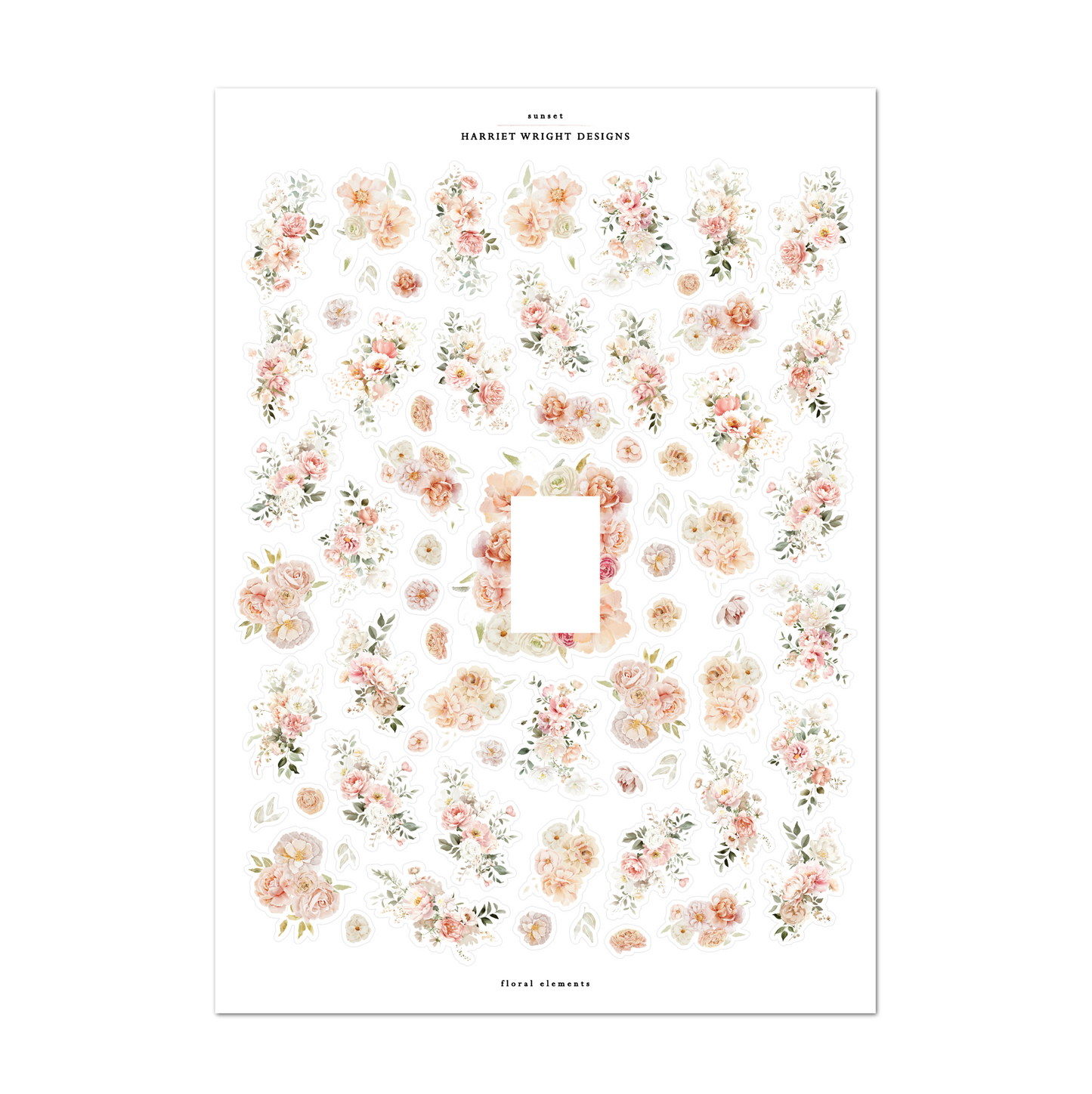 Sunset | Floral Elements