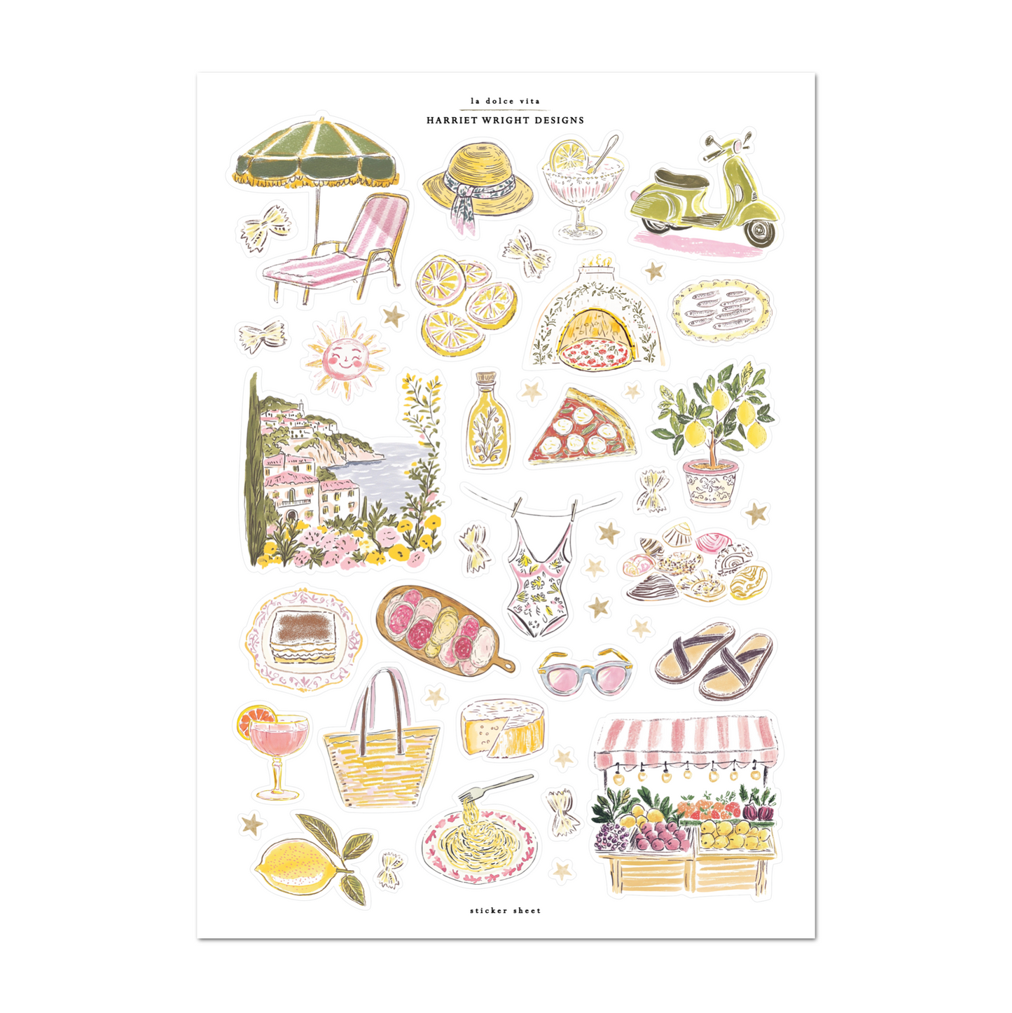 La Dolce Vita | Sticker Sheet