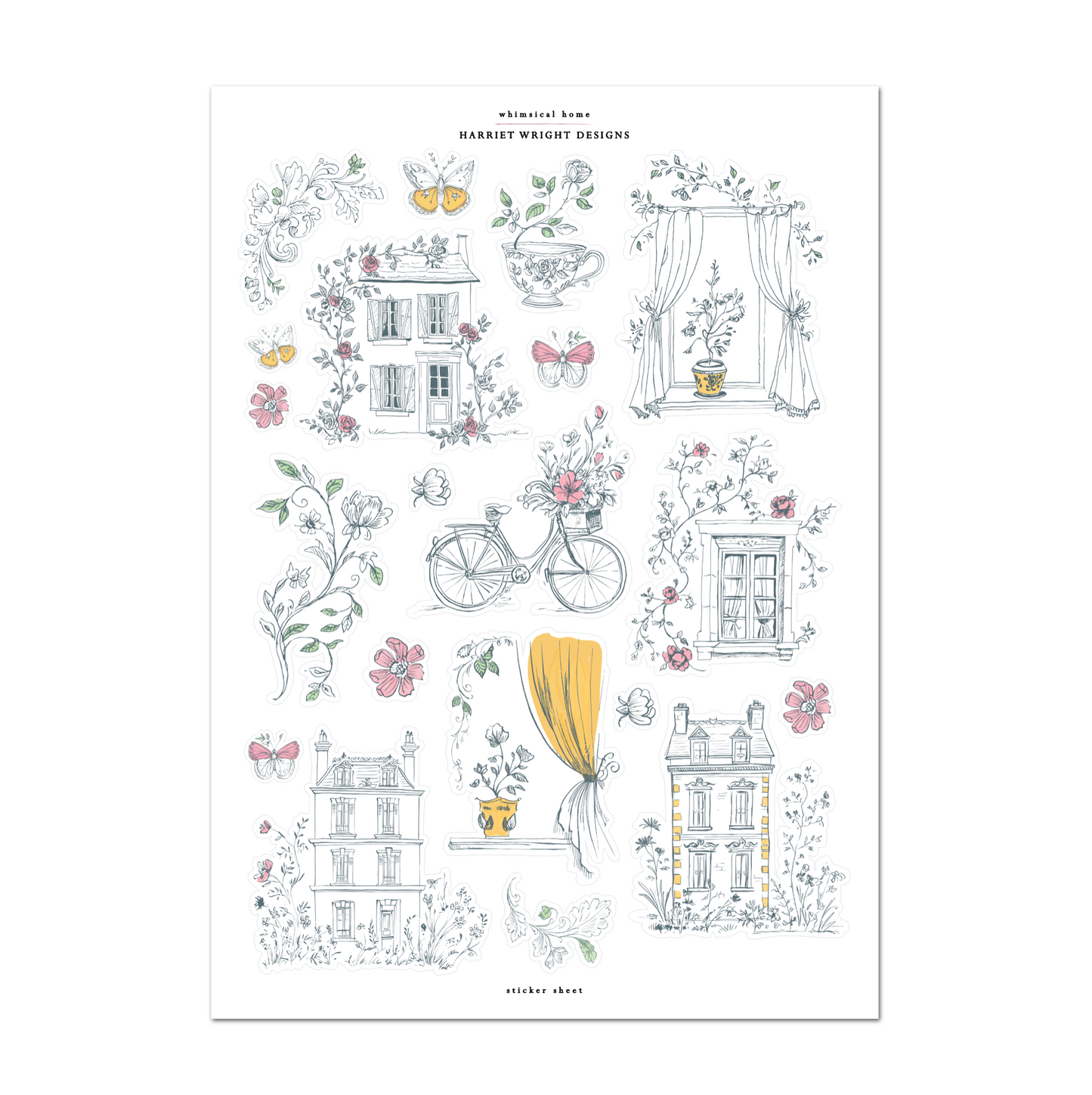 Whimsical Home | Sticker Sheet