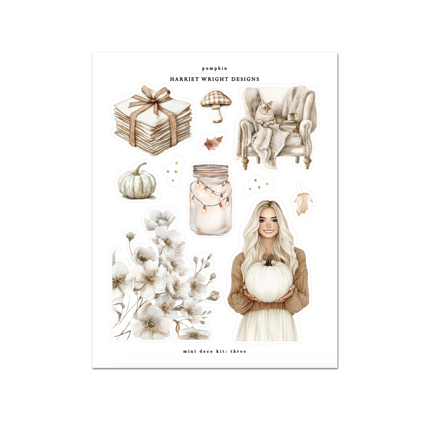 NEW: Pumpkin | Mini Decorative Kit