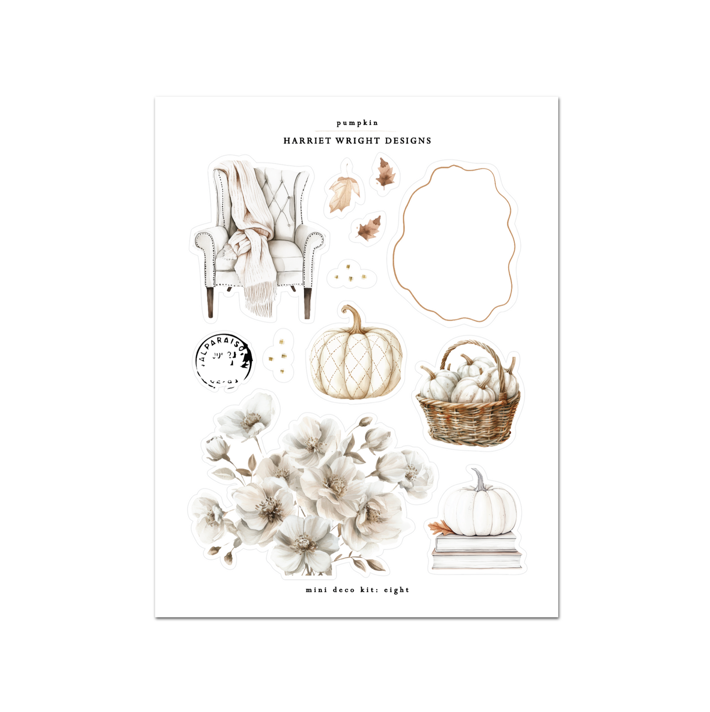 NEW: Pumpkin | Mini Decorative Kit