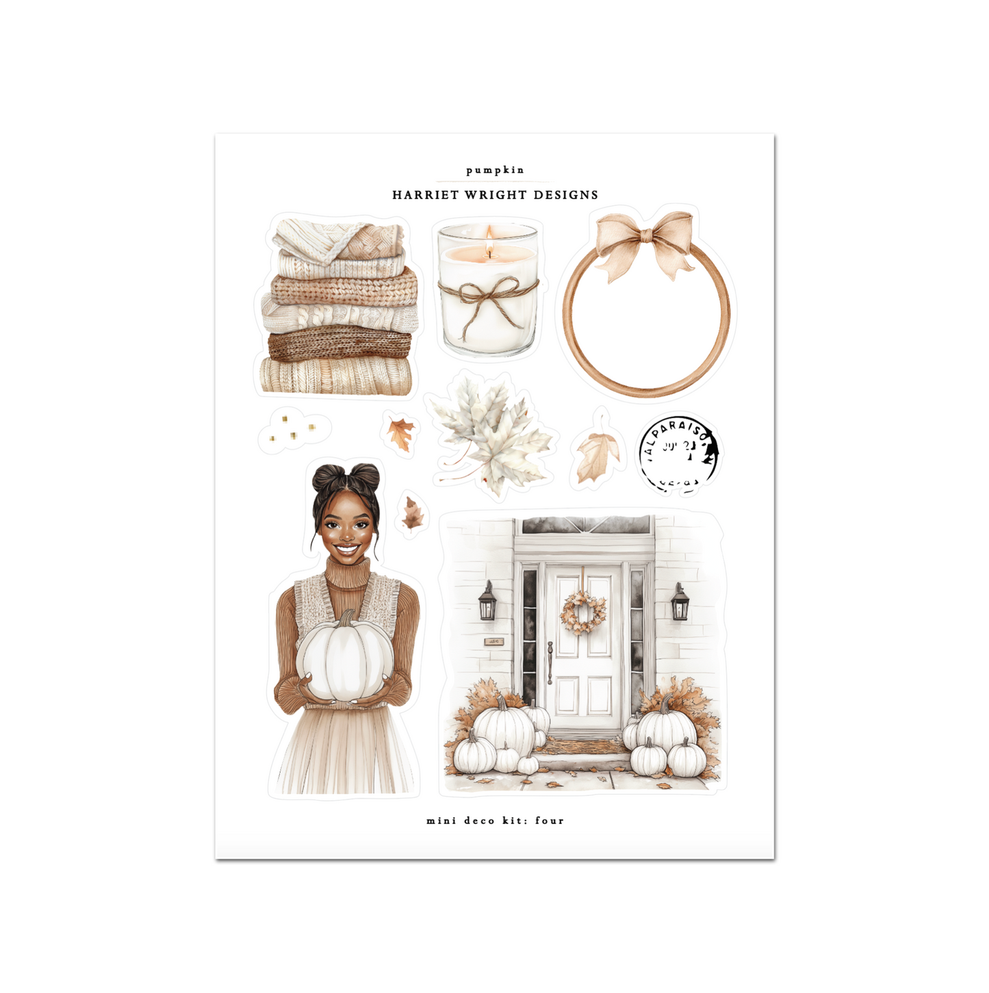 NEW: Pumpkin | Mini Decorative Kit
