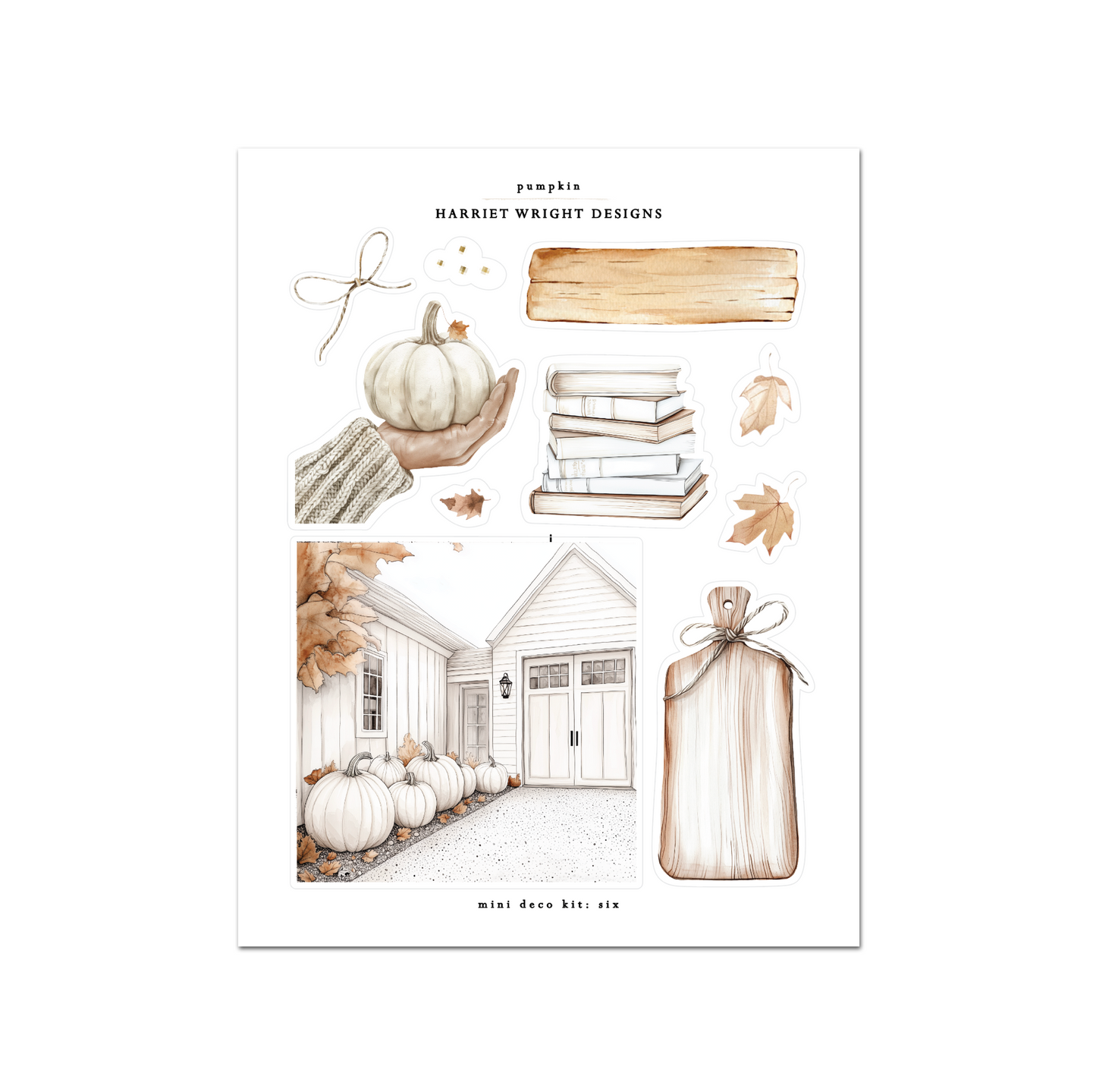 NEW: Pumpkin | Mini Decorative Kit