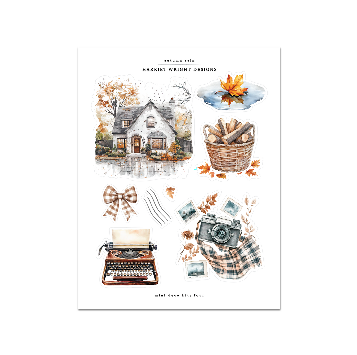 NEW: Autumn Rain | Mini Decorative Kit