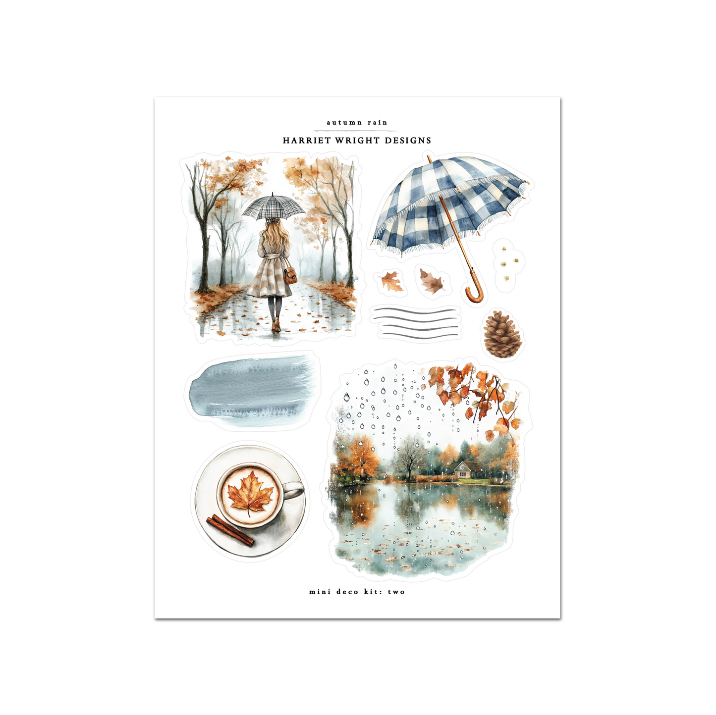 NEW: Autumn Rain | Mini Decorative Kit