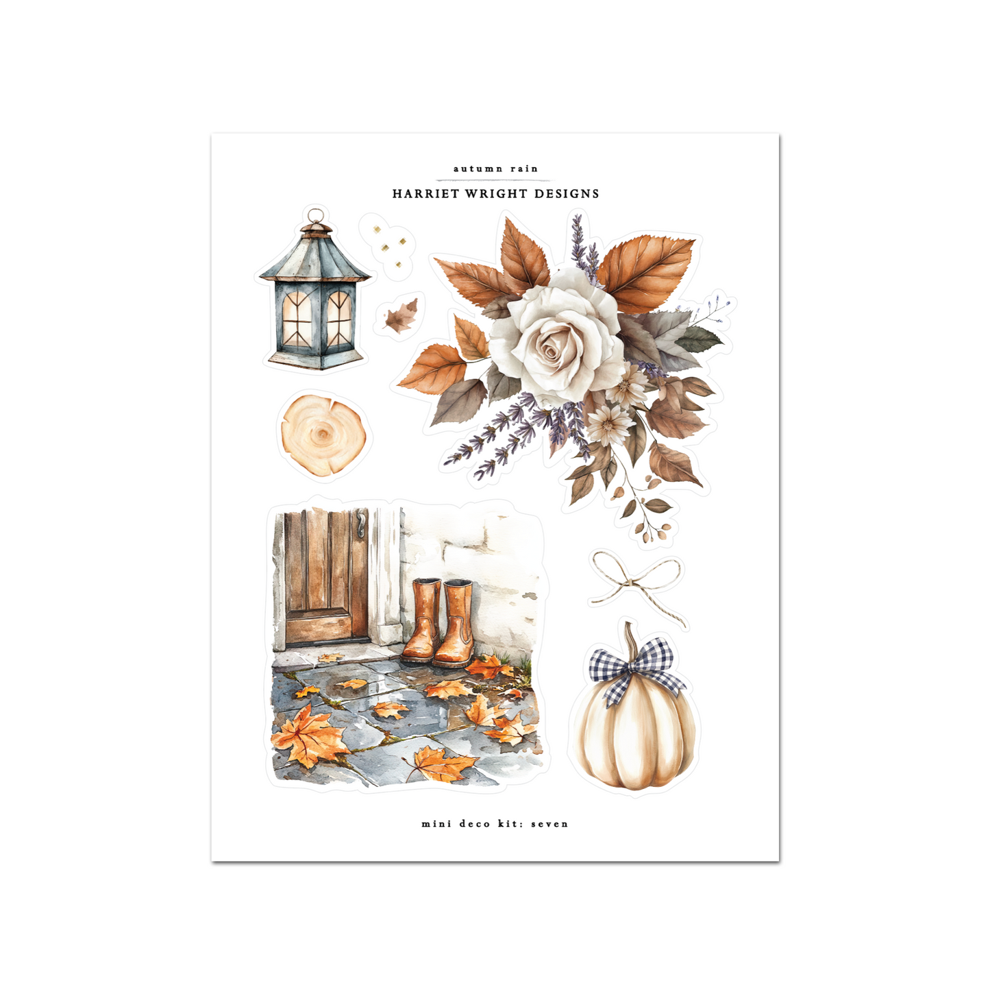 NEW: Autumn Rain | Mini Decorative Kit