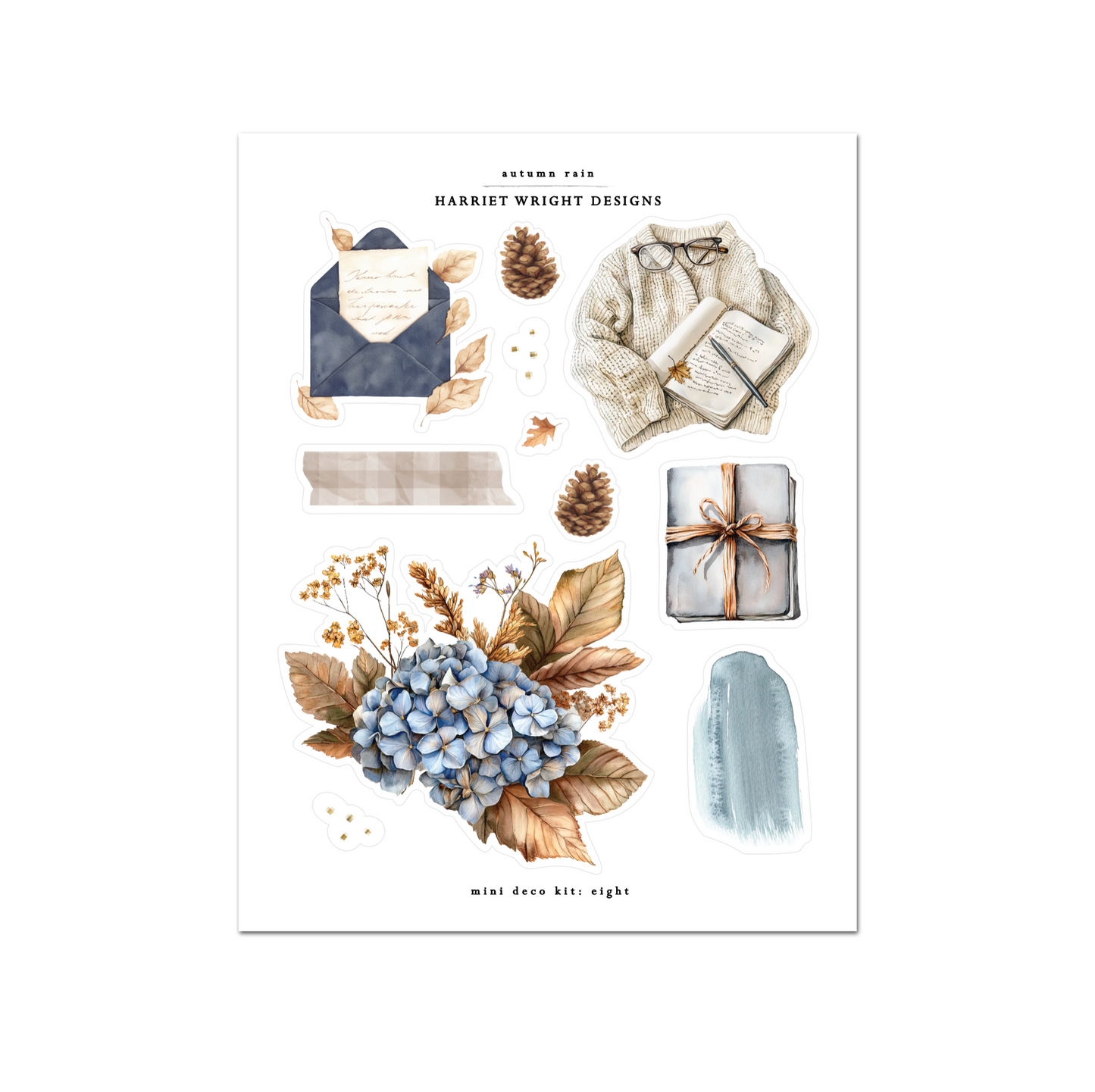 NEW: Autumn Rain | Mini Decorative Kit