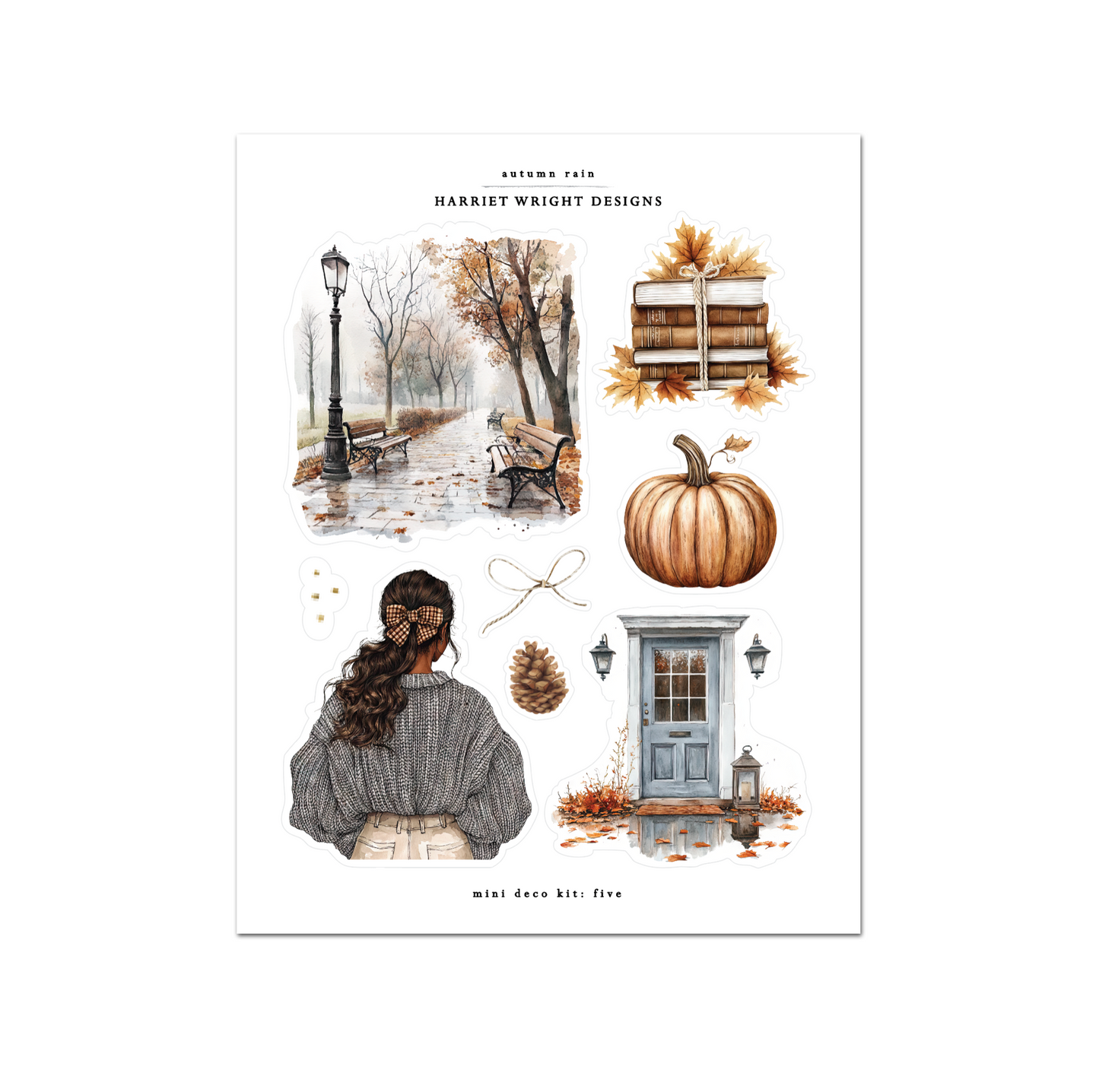 NEW: Autumn Rain | Mini Decorative Kit