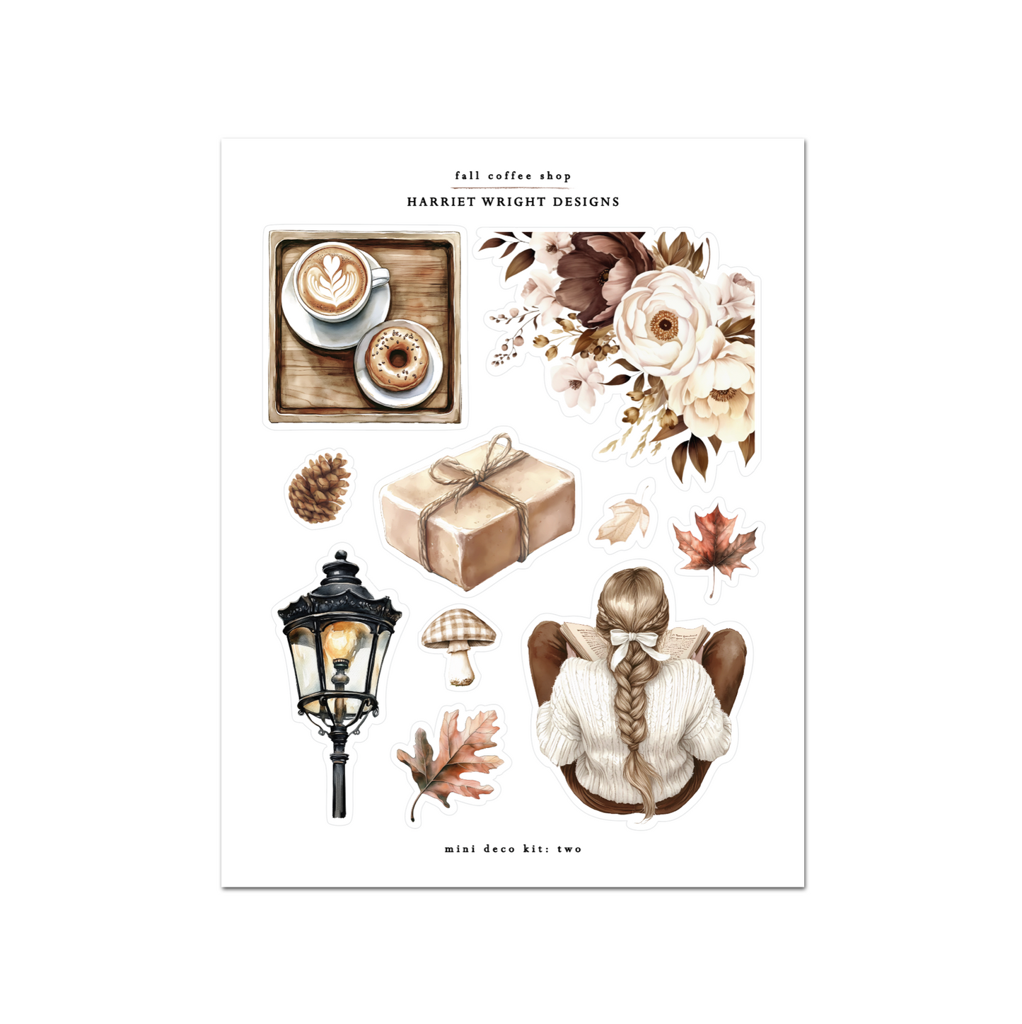NEW: Fall Coffee Shop | Mini Decorative Kit