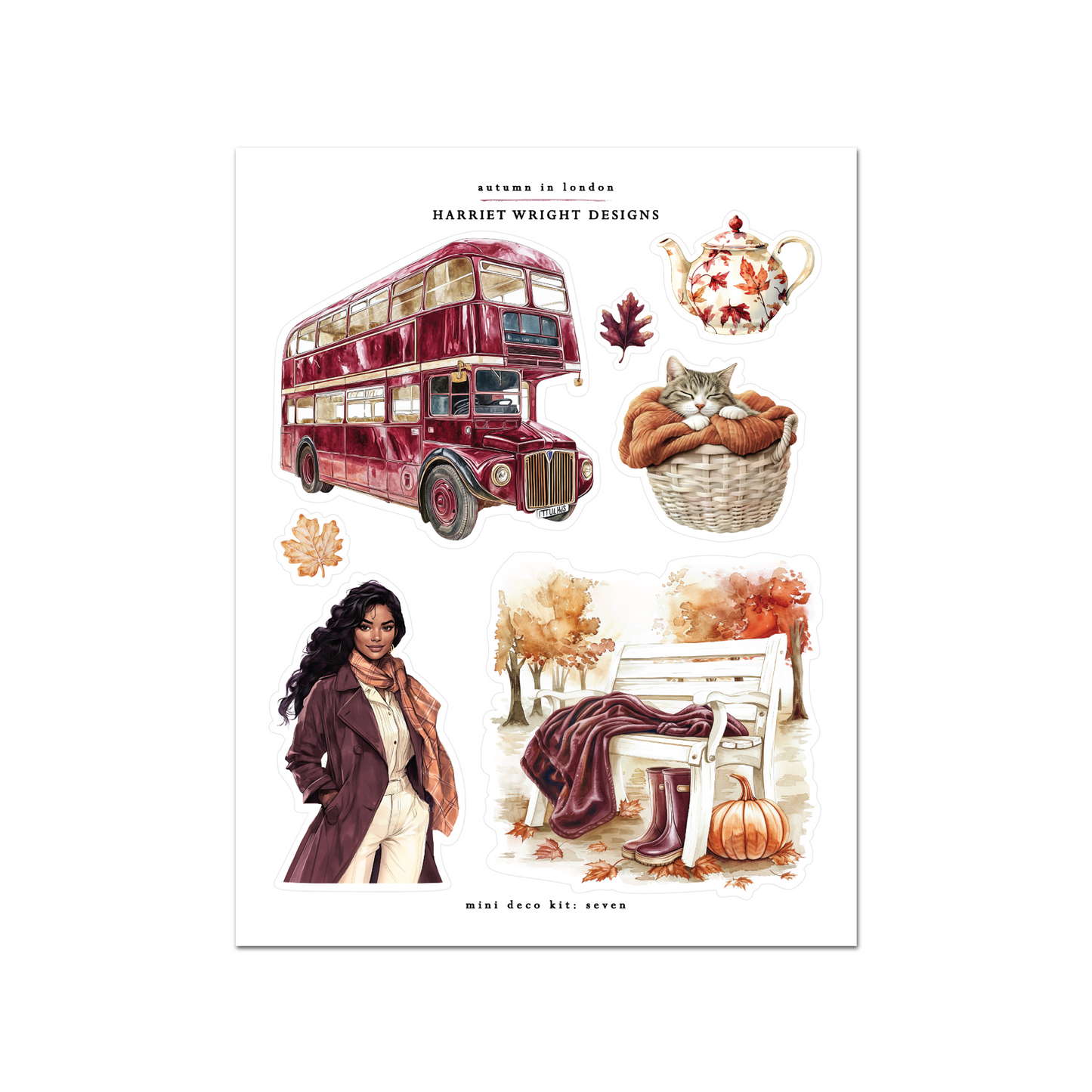 NEW: Autumn in London | Mini Decorative Kit