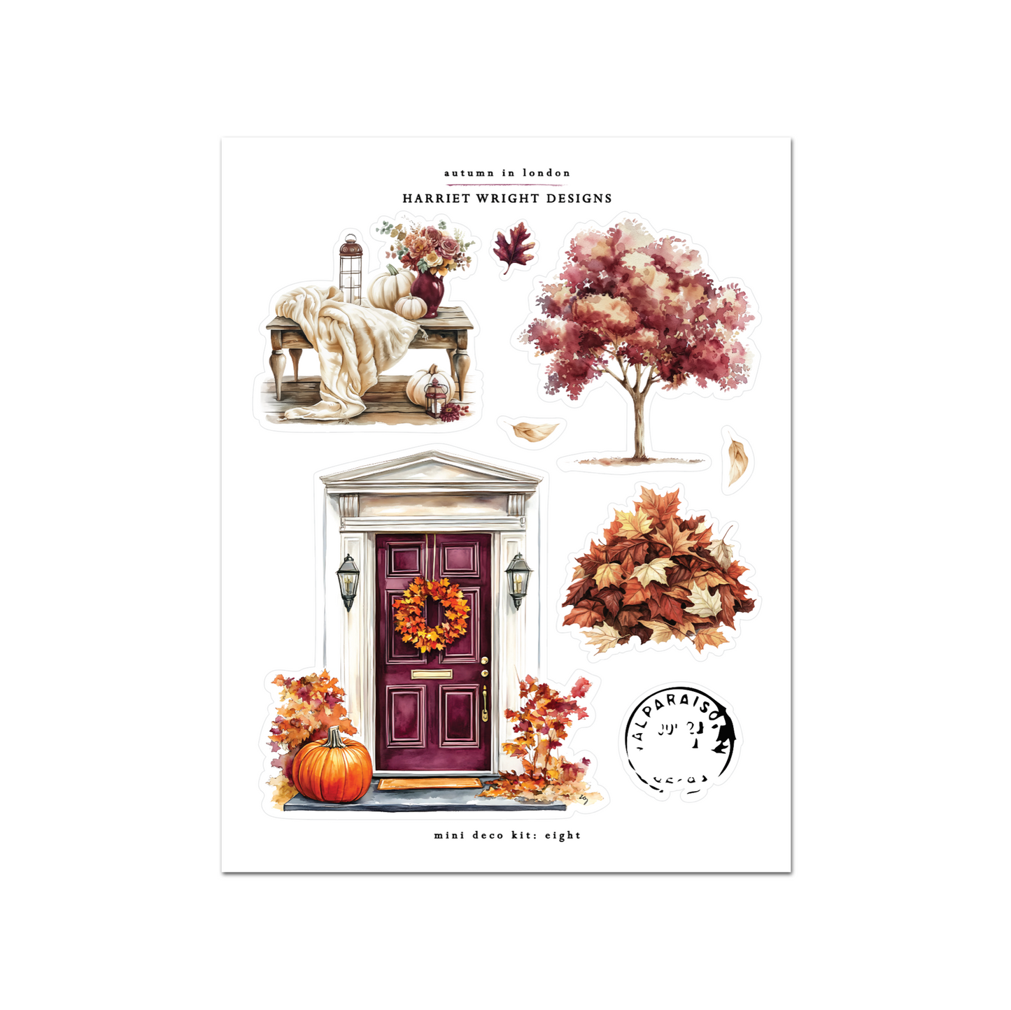 NEW: Autumn in London | Mini Decorative Kit