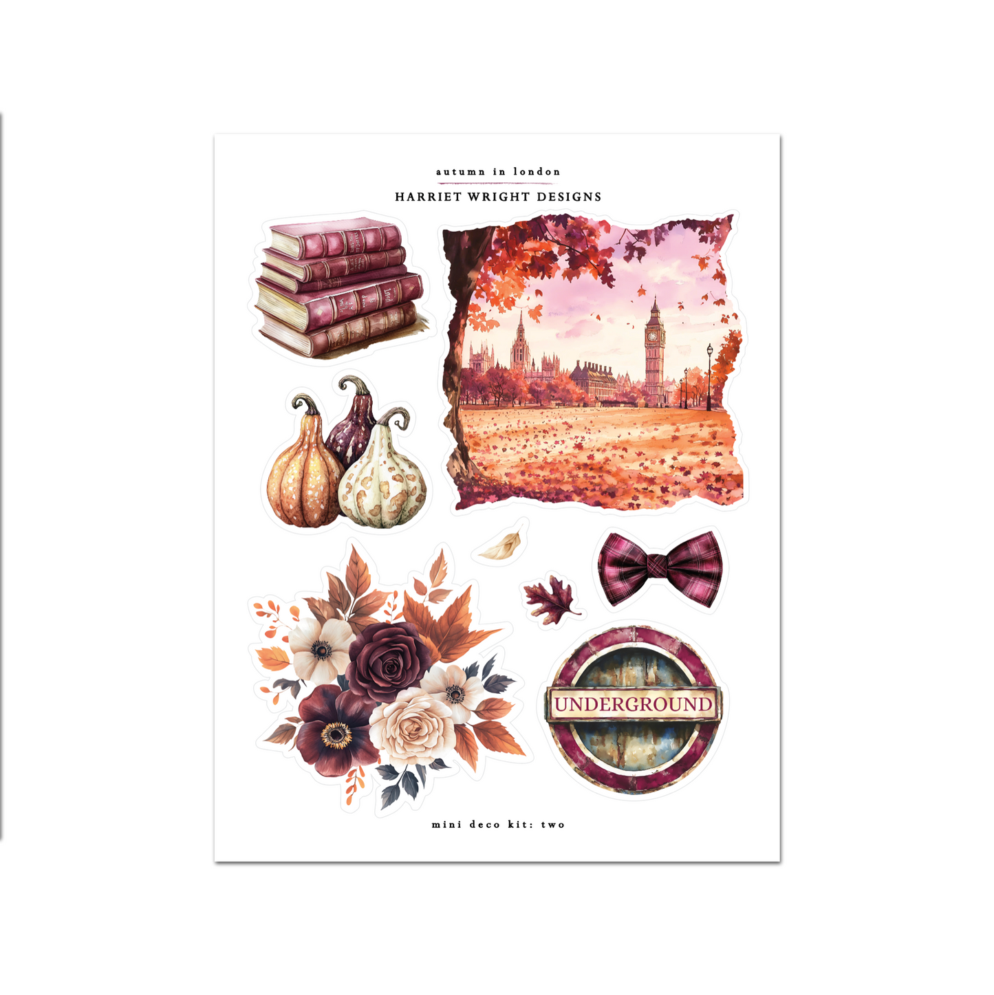 NEW: Autumn in London | Mini Decorative Kit