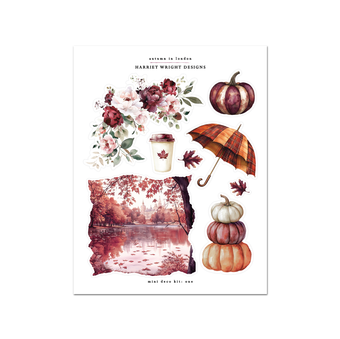 NEW: Autumn in London | Mini Decorative Kit