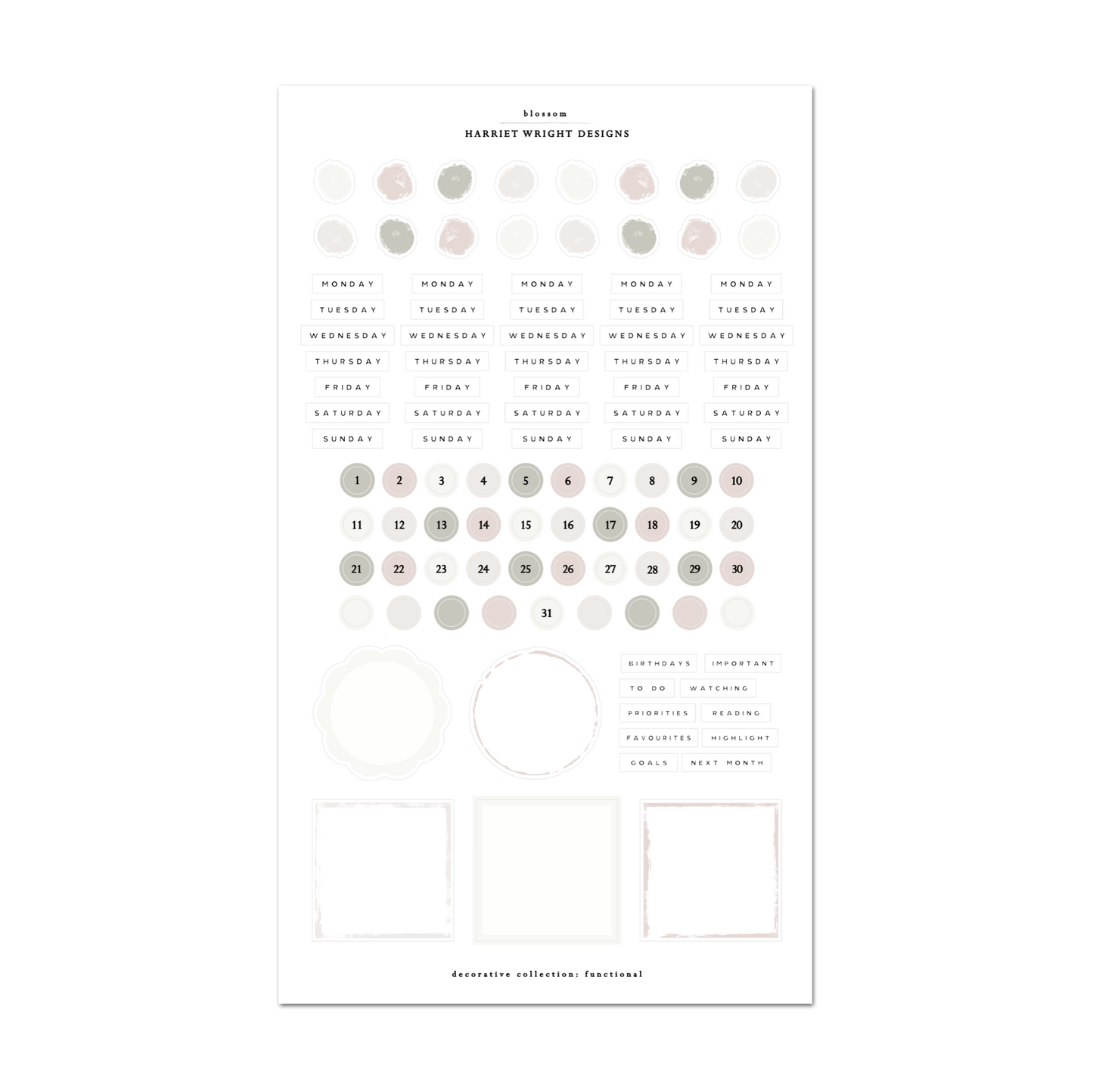 Blossom | Decorative Collection