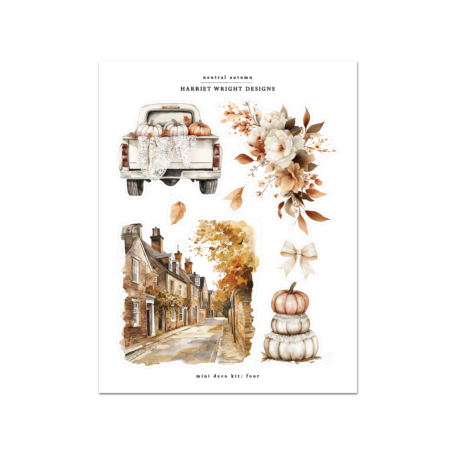 NEW: Neutral Autumn | Mini Decorative Kit