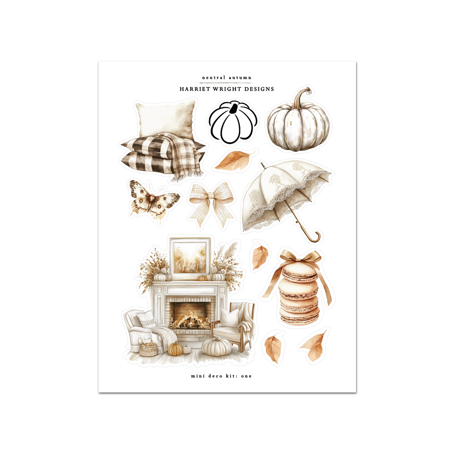 NEW: Neutral Autumn | Mini Decorative Kit