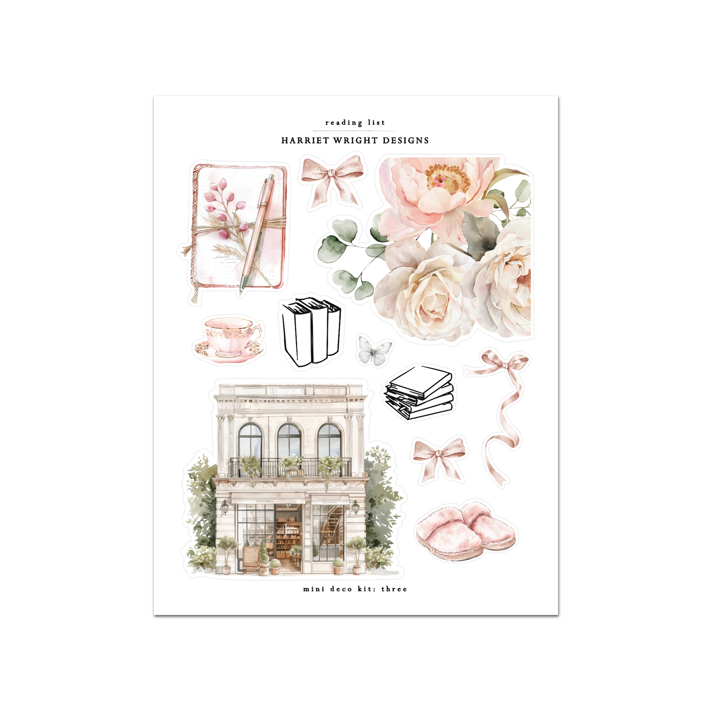 NEW: Reading List | Mini Decorative Kit