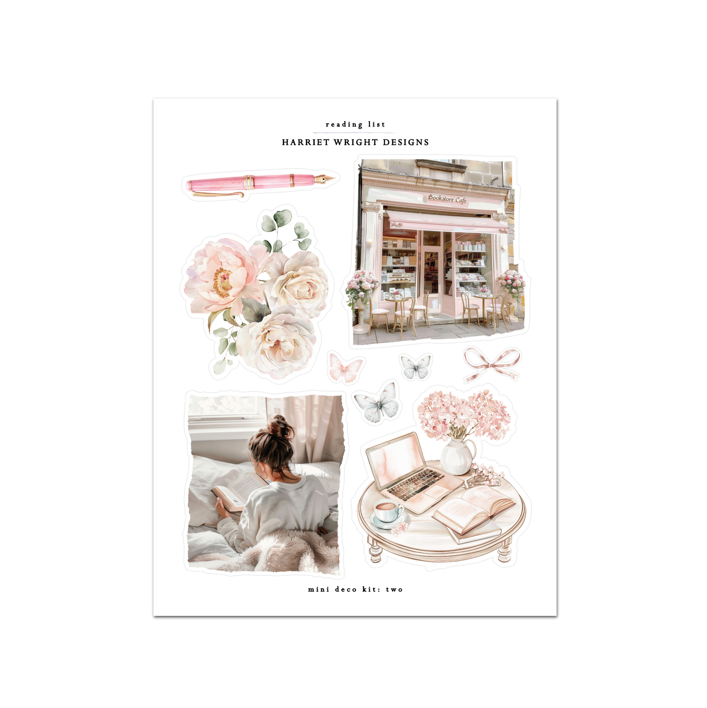 NEW: Reading List | Mini Decorative Kit