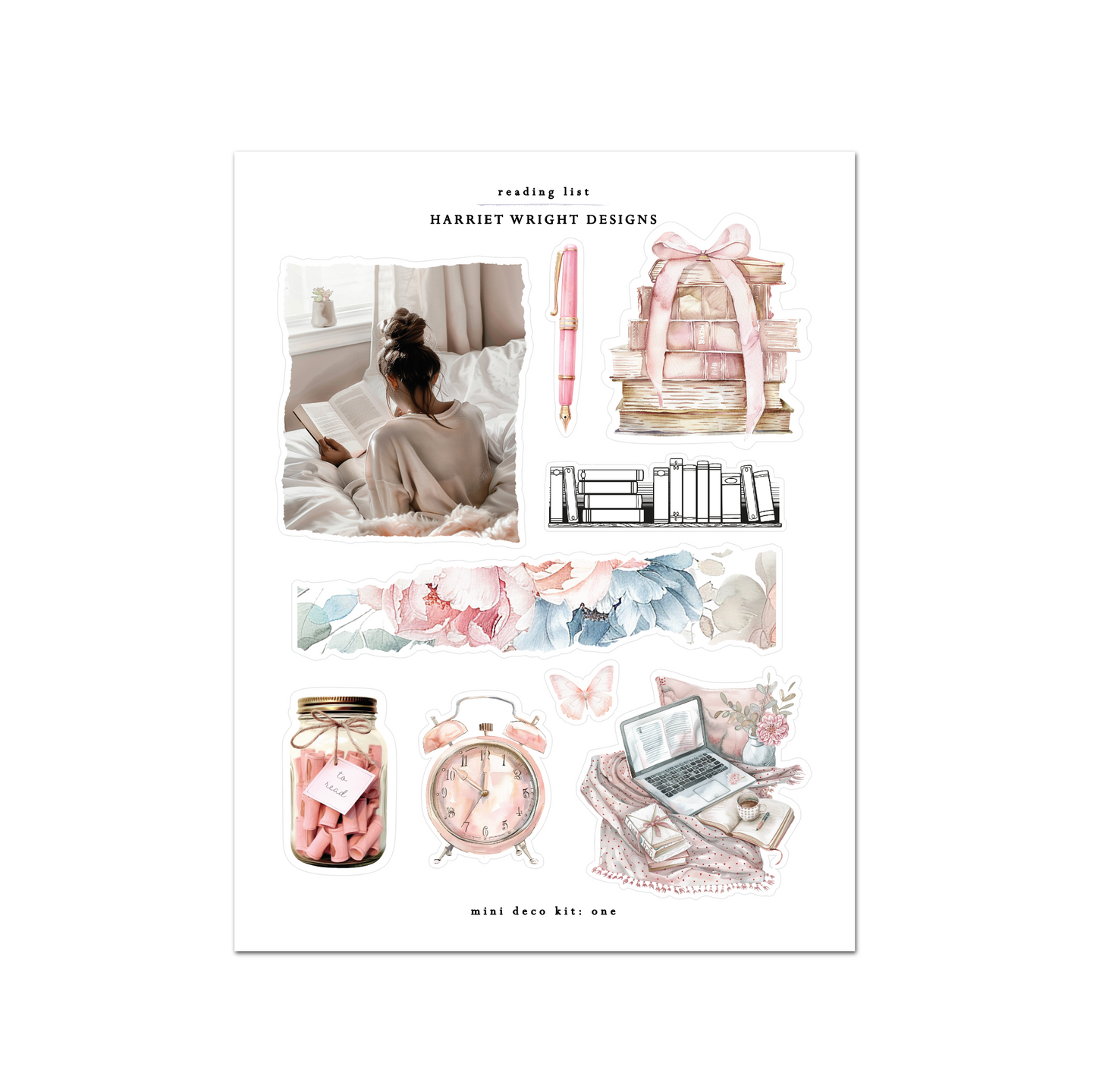 NEW: Reading List | Mini Decorative Kit
