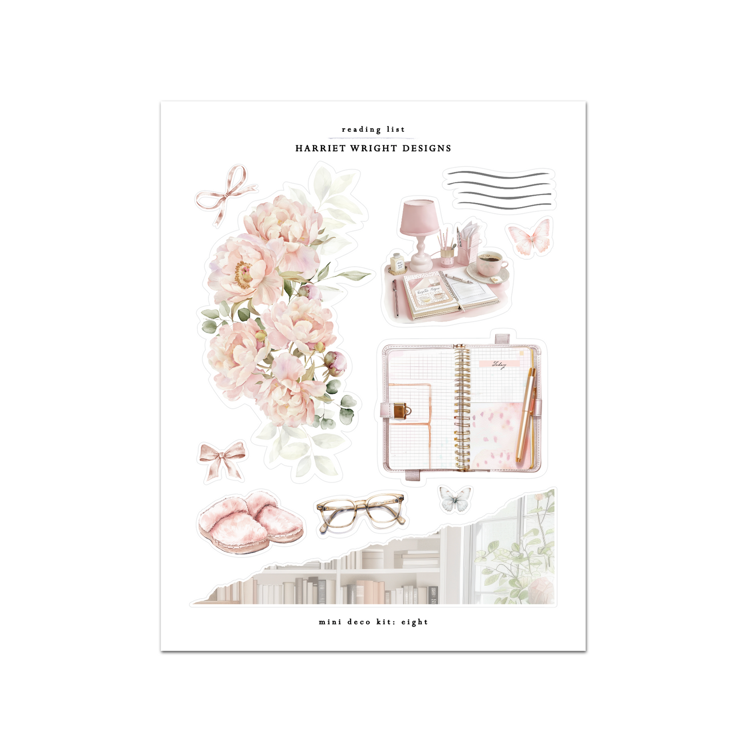 NEW: Reading List | Mini Decorative Kit
