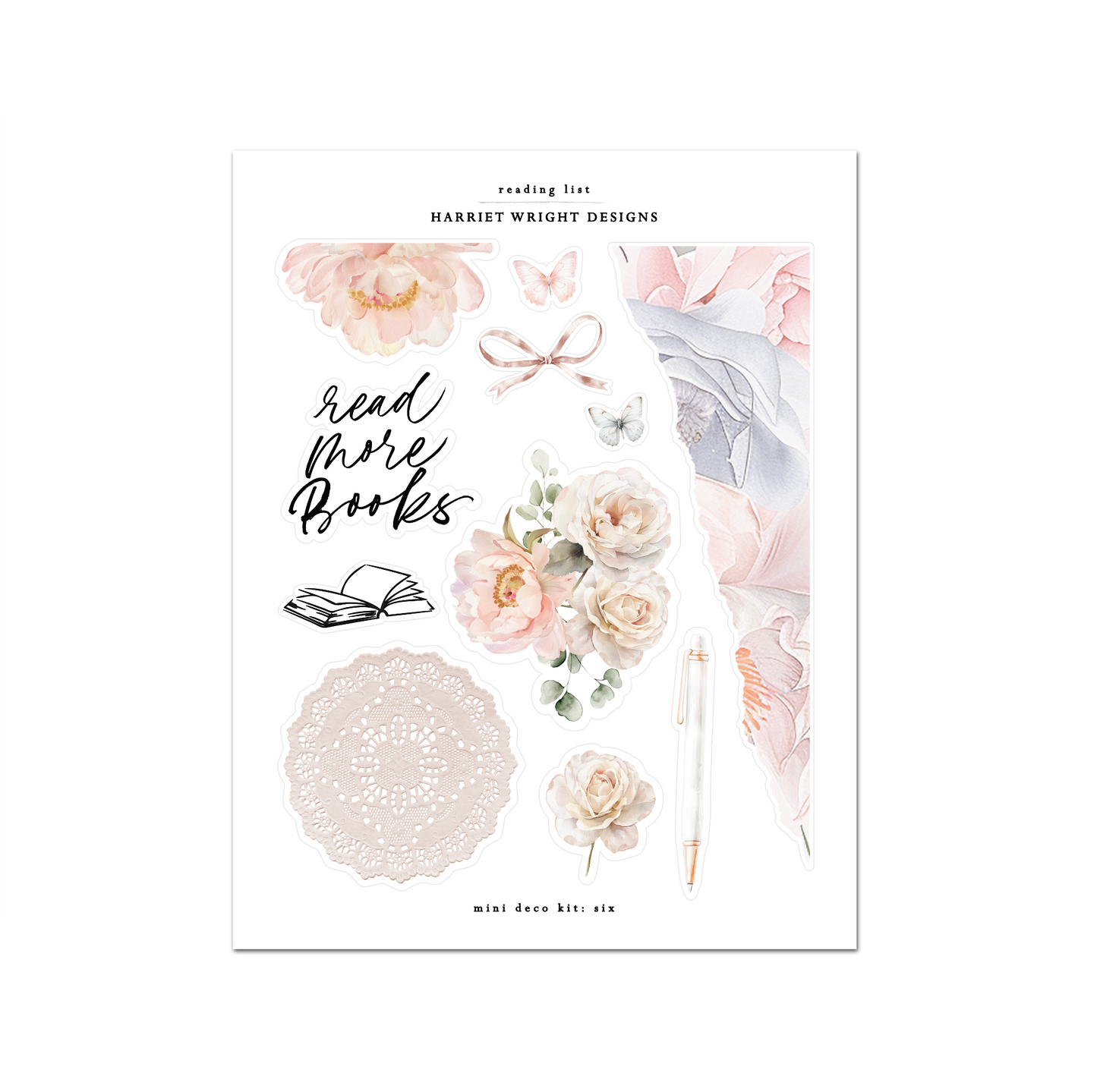 NEW: Reading List | Mini Decorative Kit