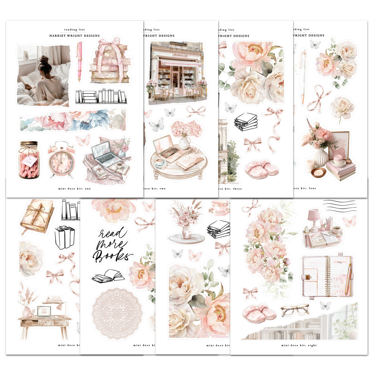 NEW: Reading List | Mini Decorative Kit
