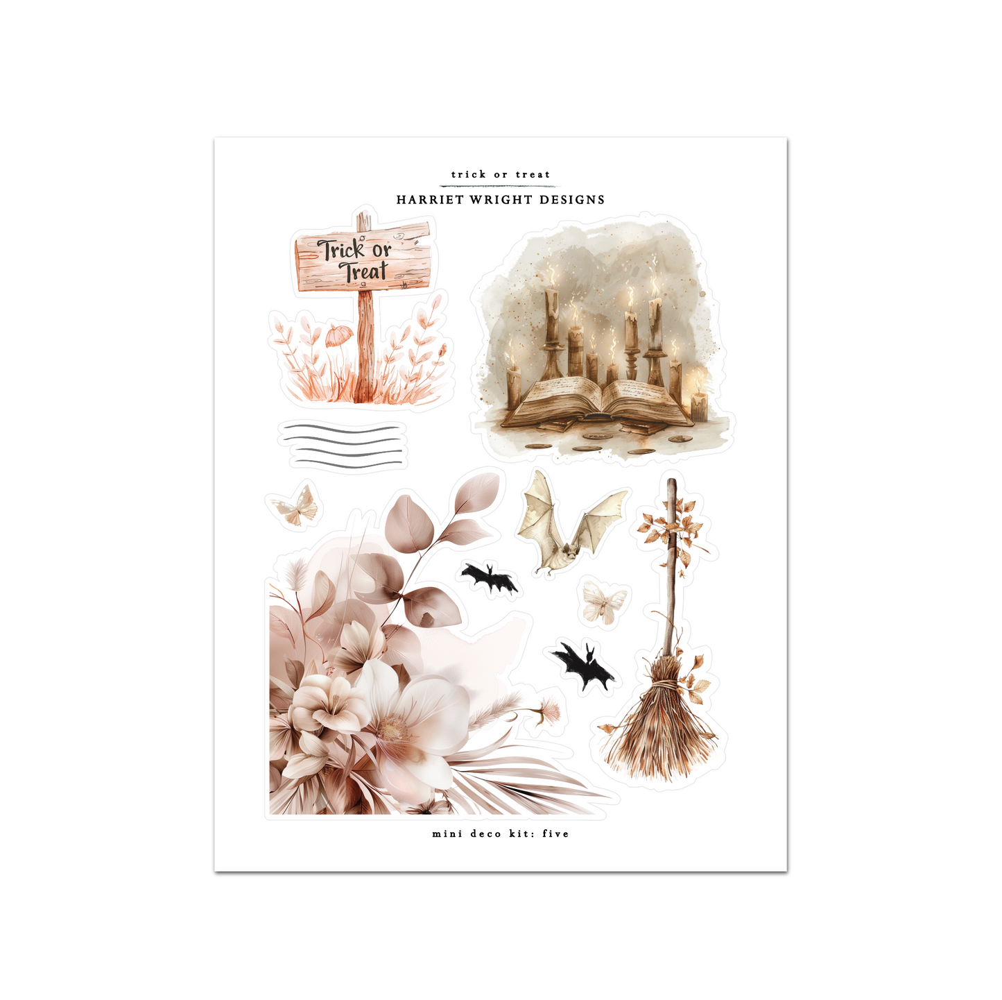 NEW: Trick or Treat | Mini Decorative Kit