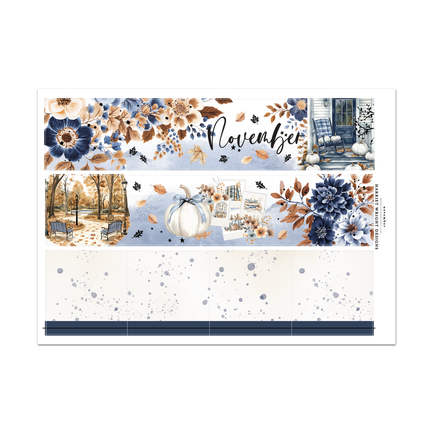 November | A5 Wide | Monthly Kit