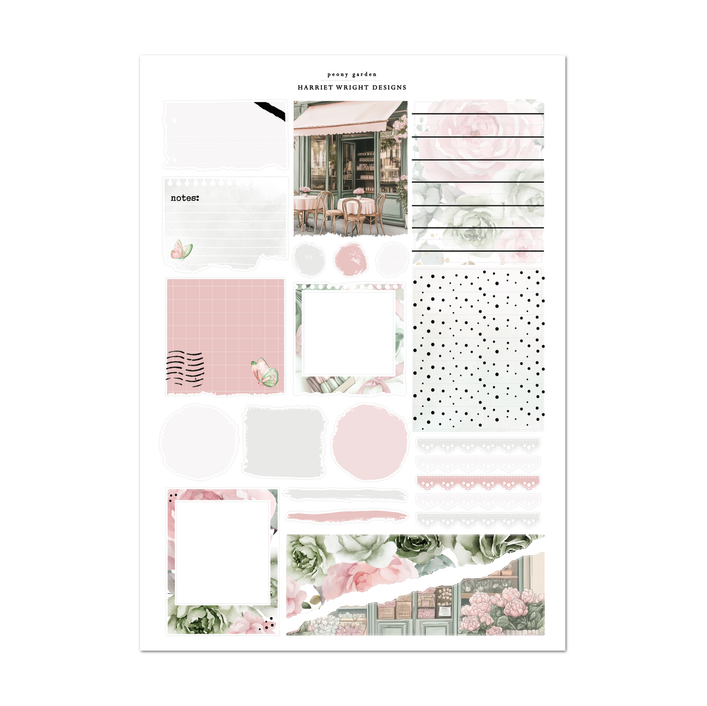 Peony Garden | Weekly Kit