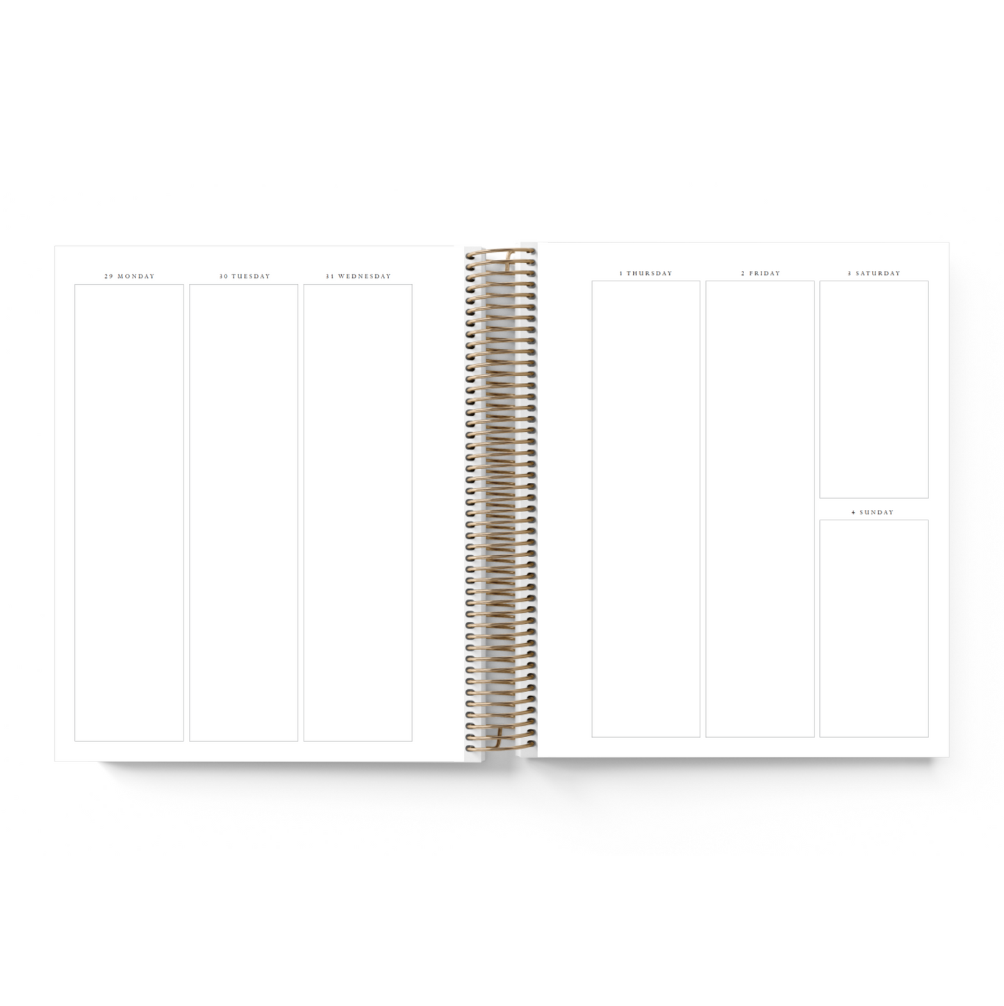 Green Bows || B6 Vertical Planner (2026)
