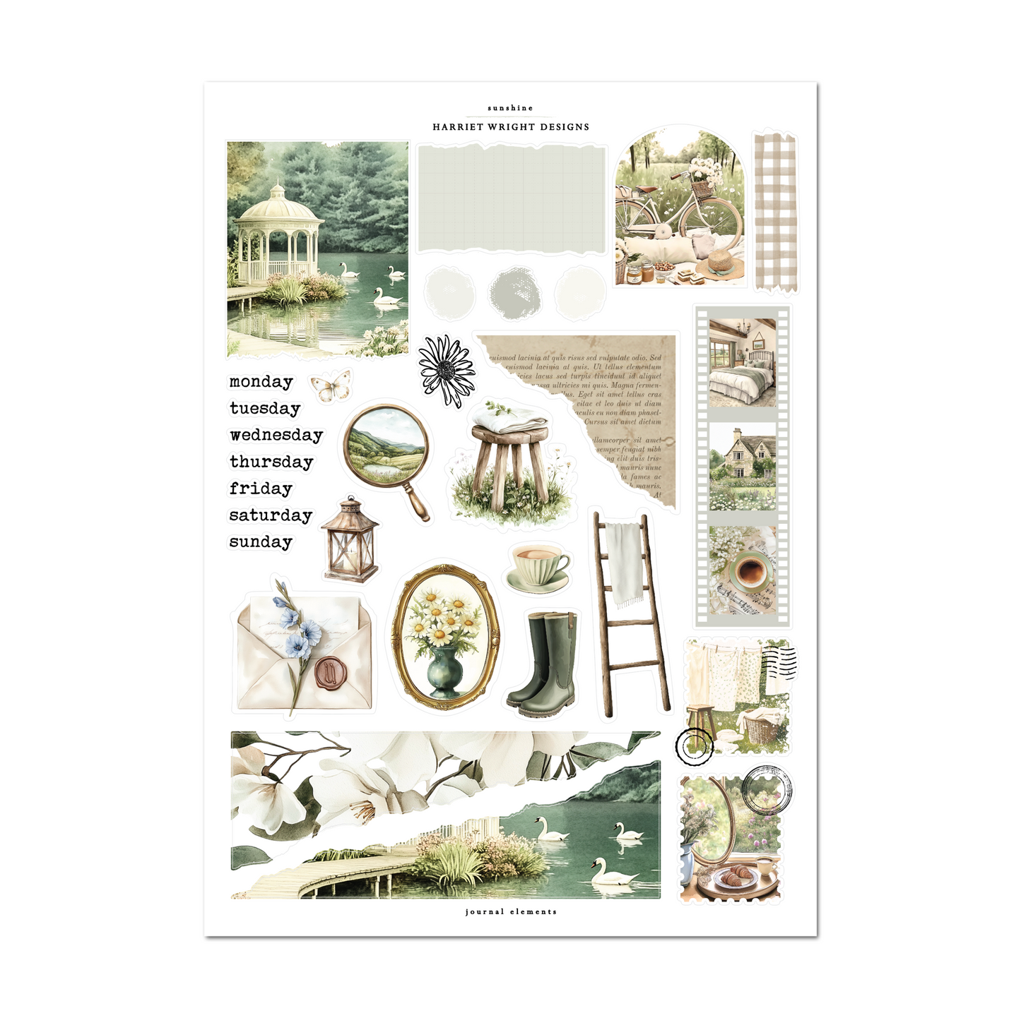 Sunshine | Journal Elements