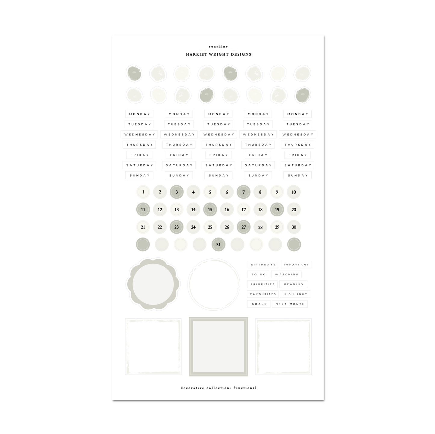 Sunshine | Decorative Collection