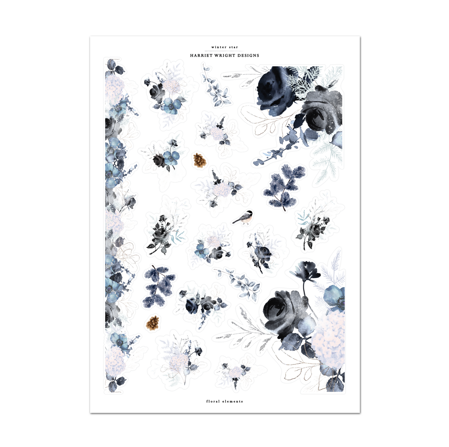 Winter Star | Floral Elements