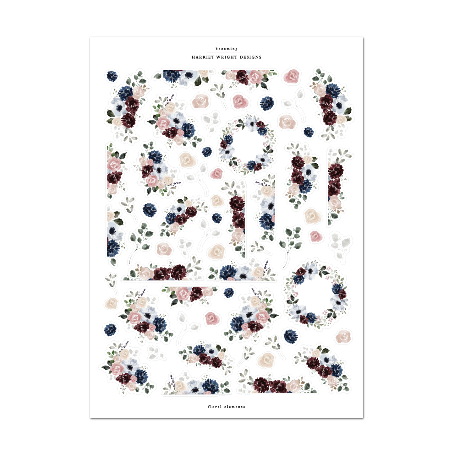 Becoming | Floral Elements