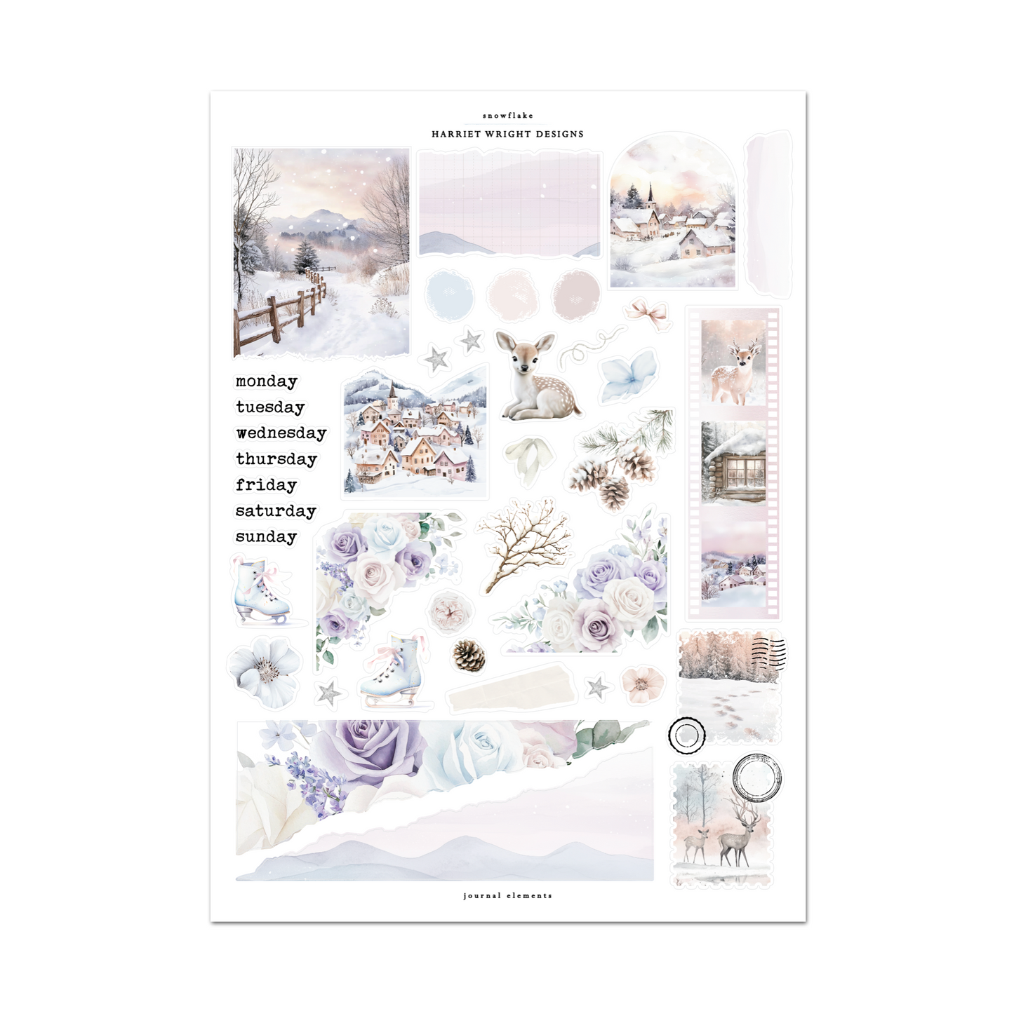 Snowflake | Journal Elements