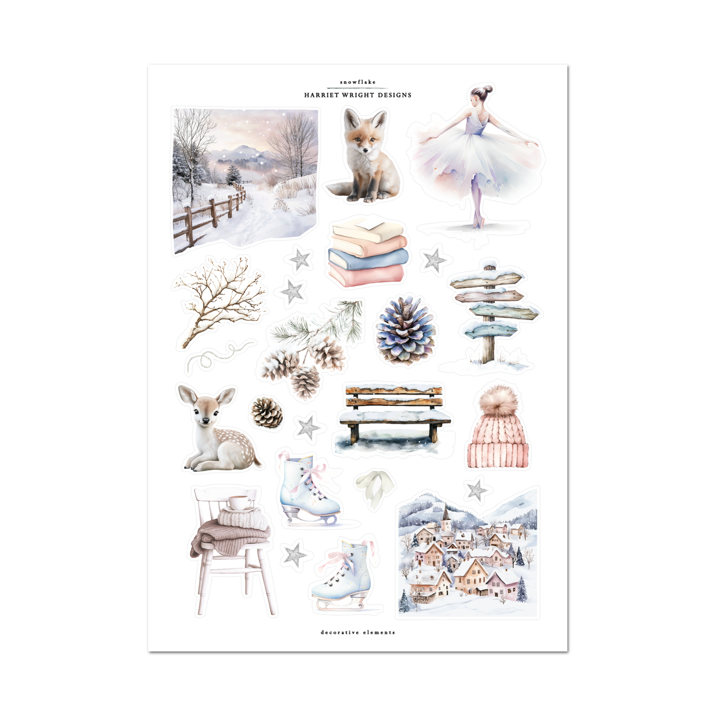 Snowflake | Decorative Elements