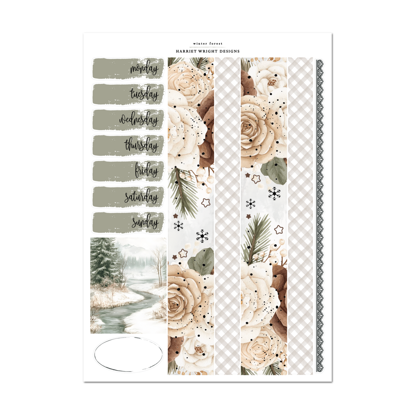 Winter Forest | Weekly Kit
