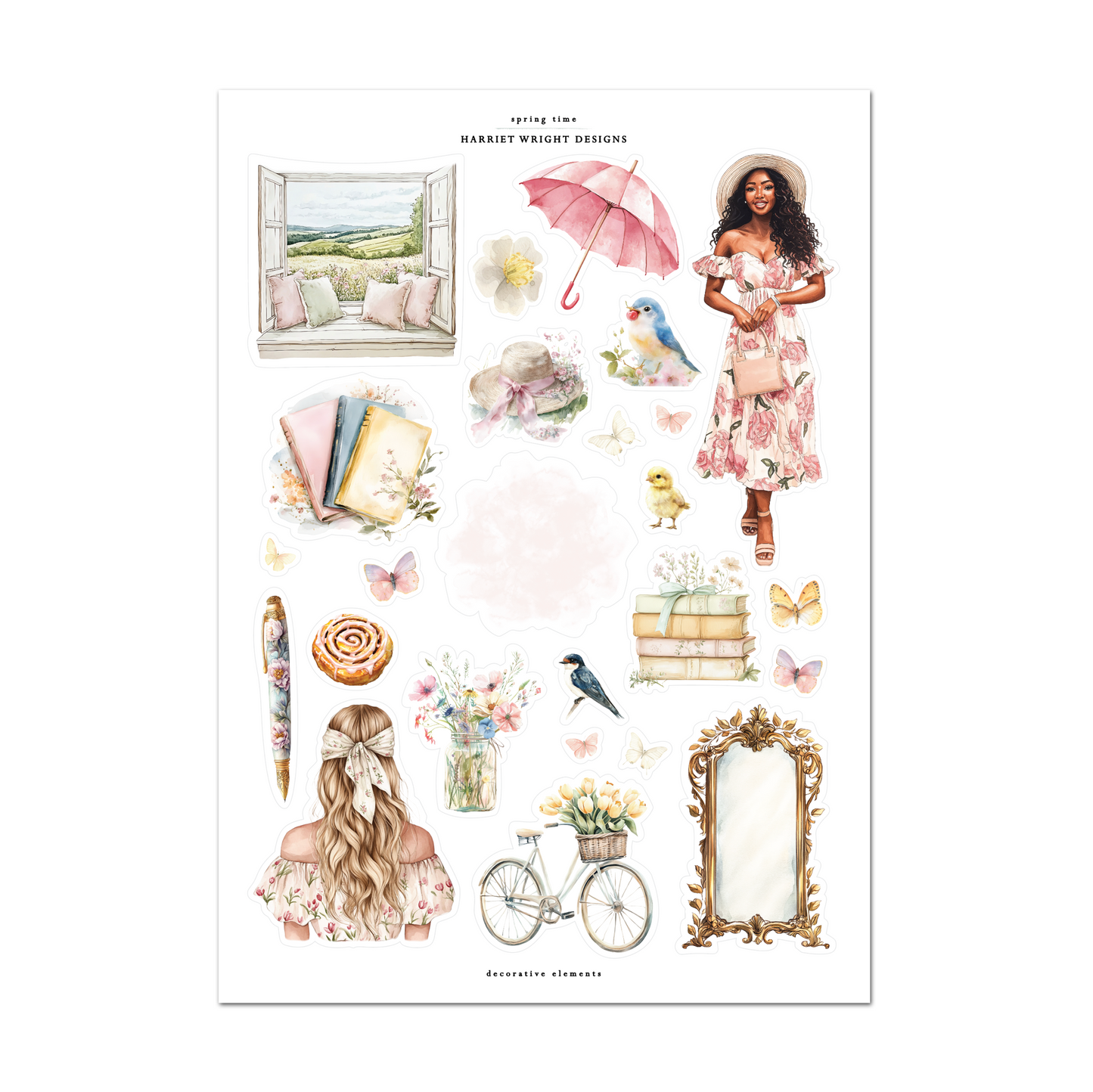 Spring Time | Decorative Elements