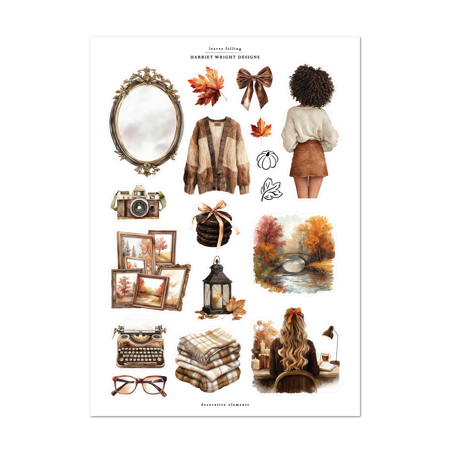 Leaves Falling | Decorative Elements