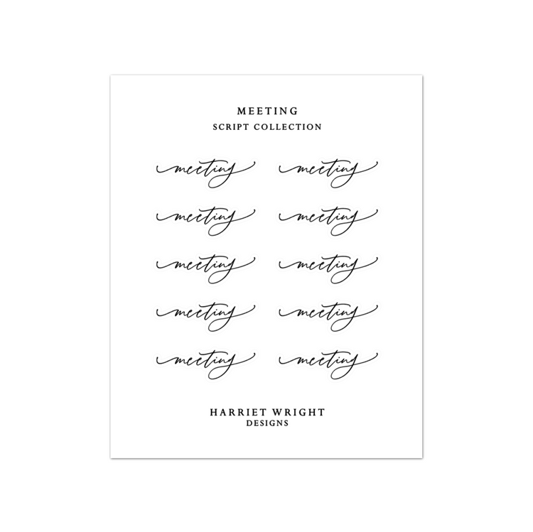 Meeting || Script Collection