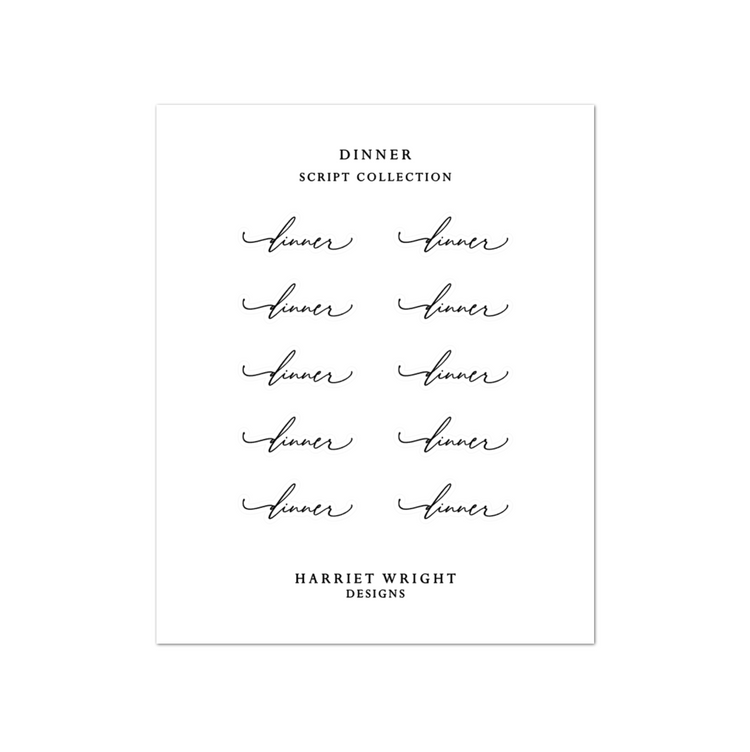 Dinner || Script Collection