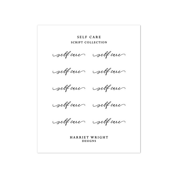 Self Care || Script Collection