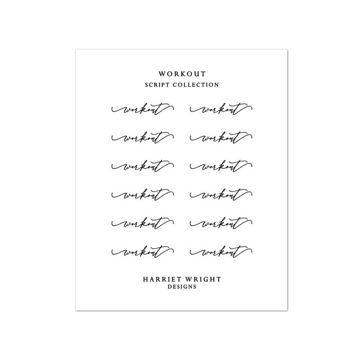 Workout || Script Collection